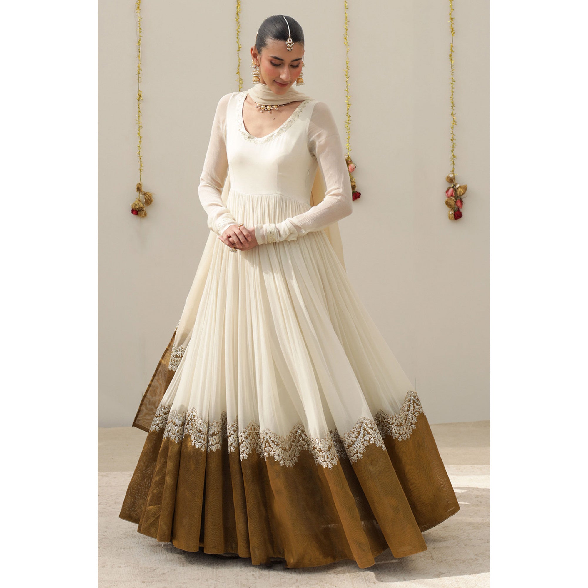 Ivory Anarkali