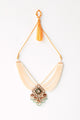 Gold plated Meena Choker