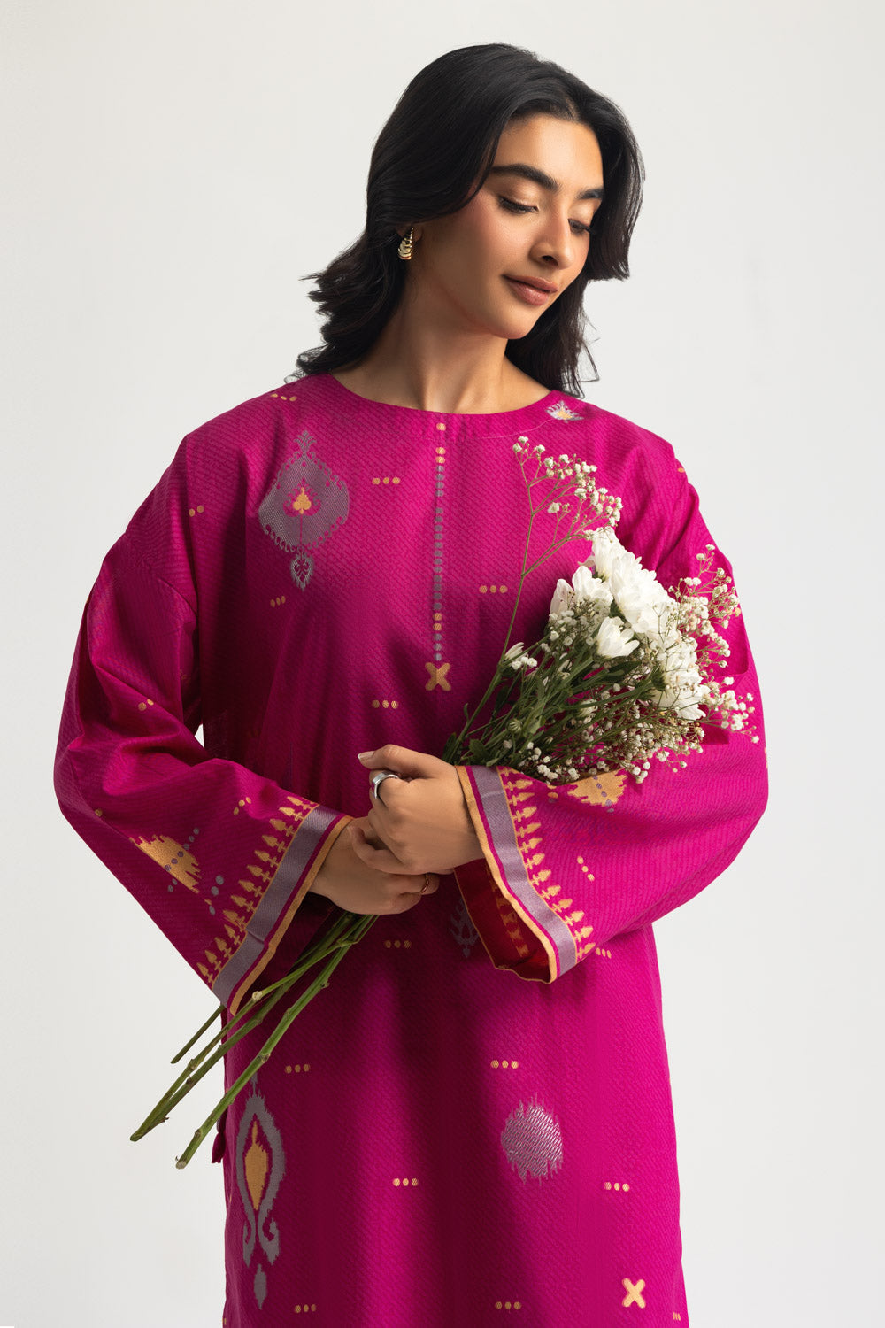 Jacquard Dyed Co-Ord Set