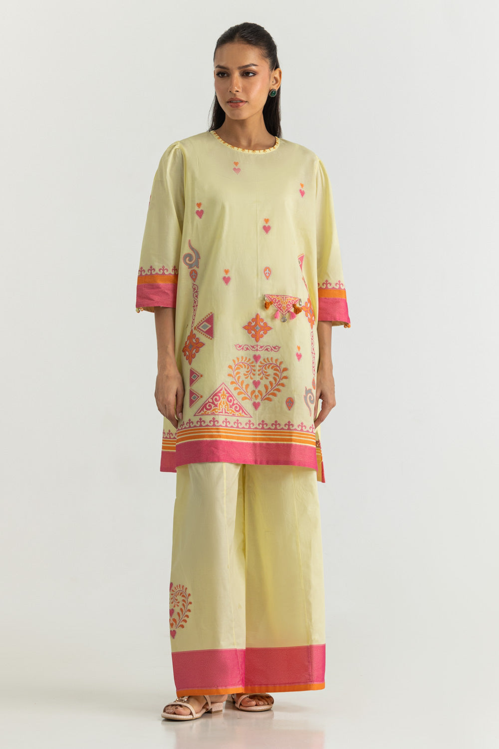 Jacquard Dyed Co-Ord Set