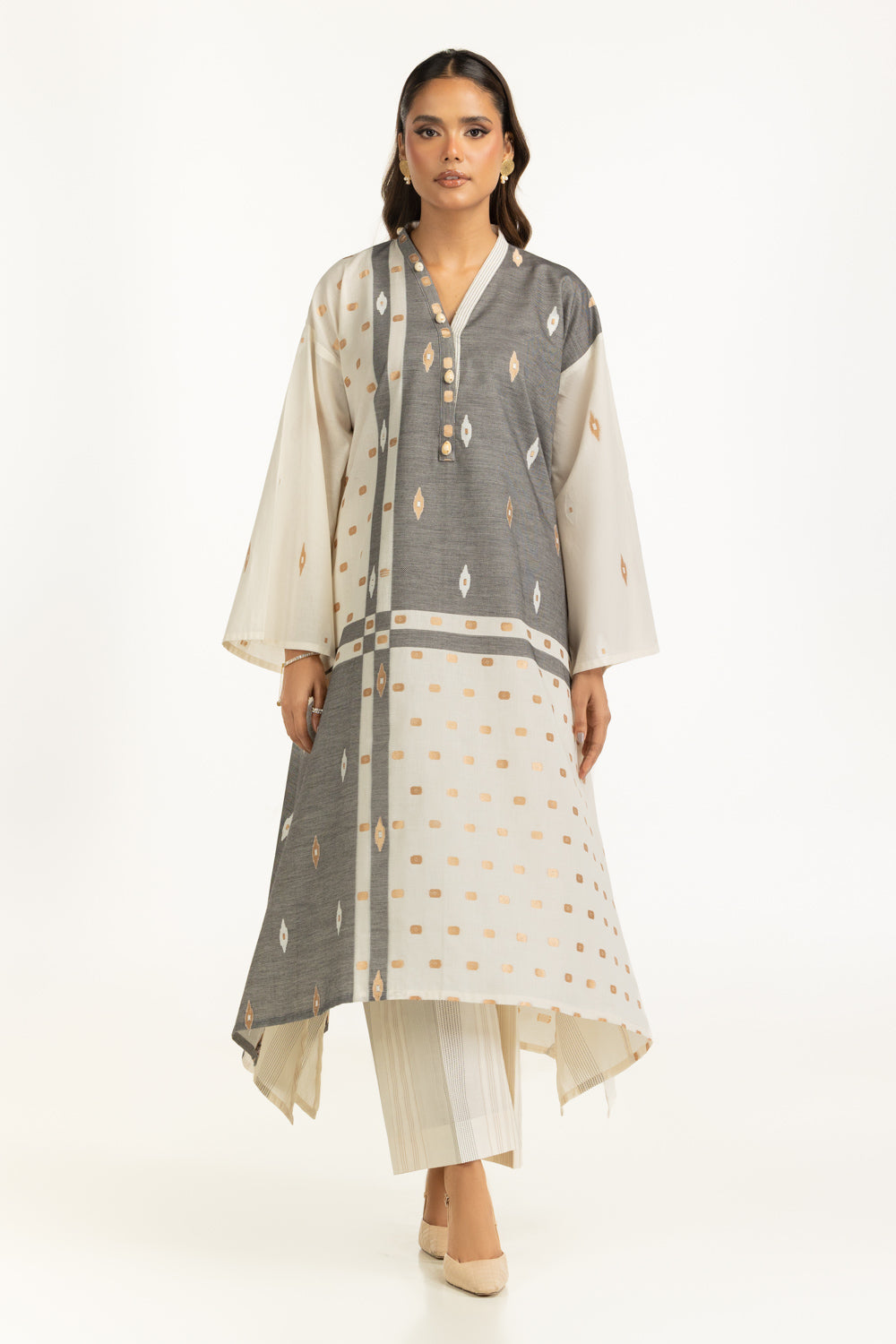 Jacquard Dyed Co-Ord Set