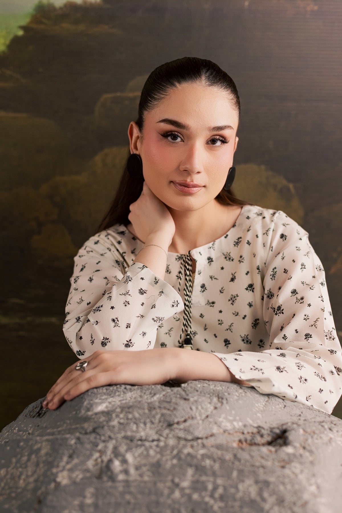 Jett 2Pc - Printed Lawn Dress