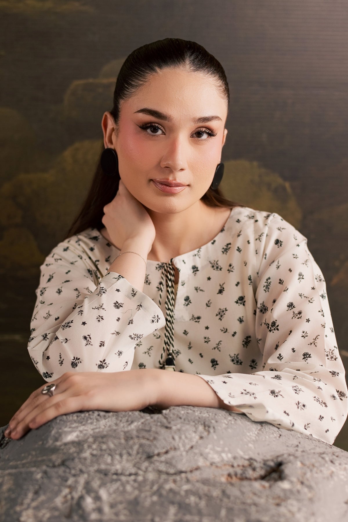 Jett 2Pc - Printed Lawn Dress