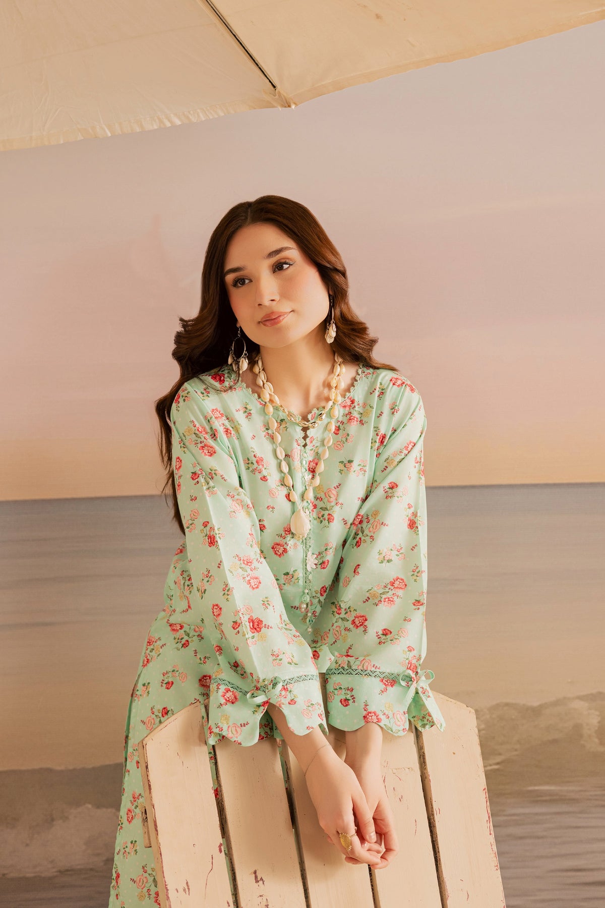 Joanna 2Pc - Printed Lawn Dress