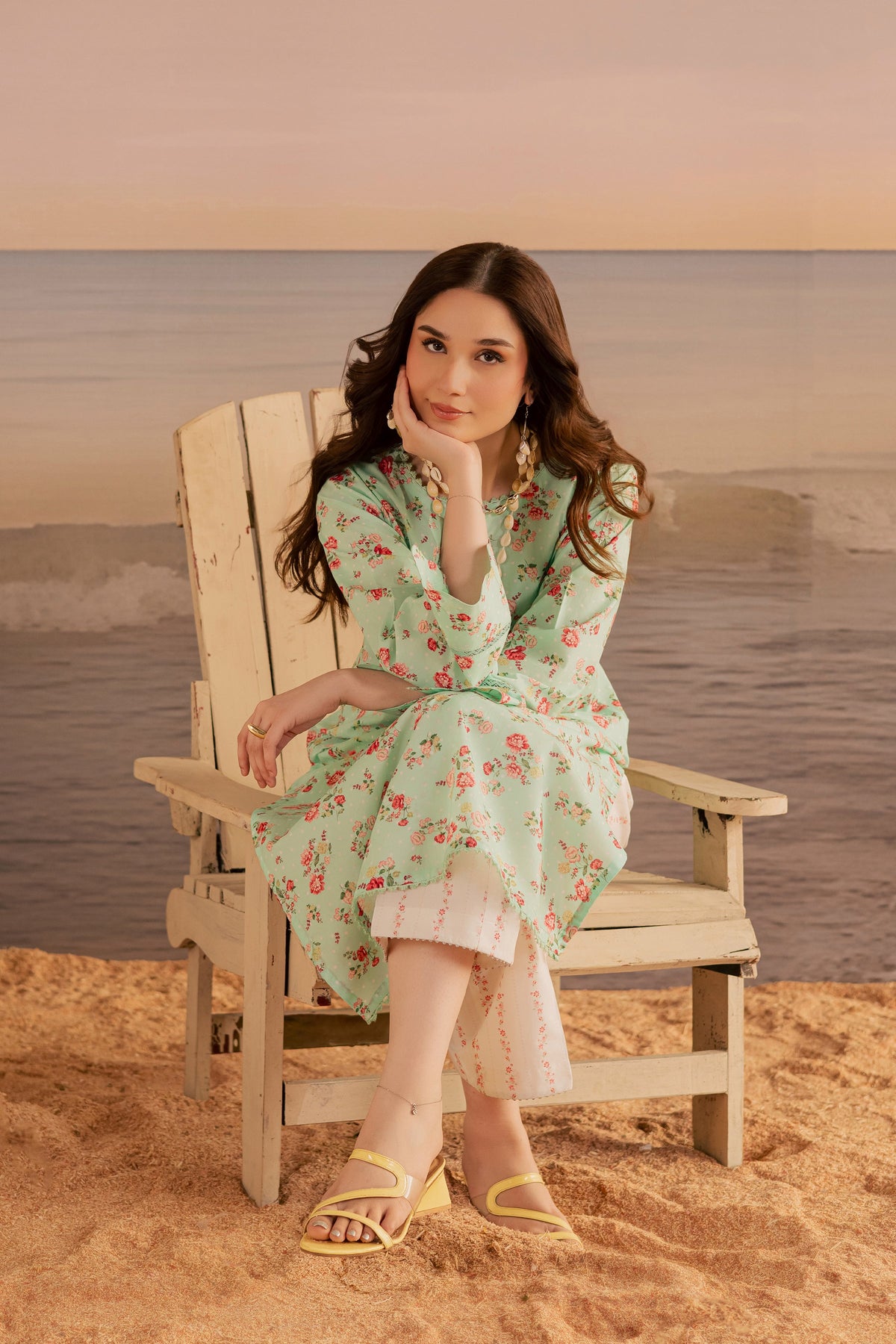 Joanna 2Pc - Printed Lawn Dress