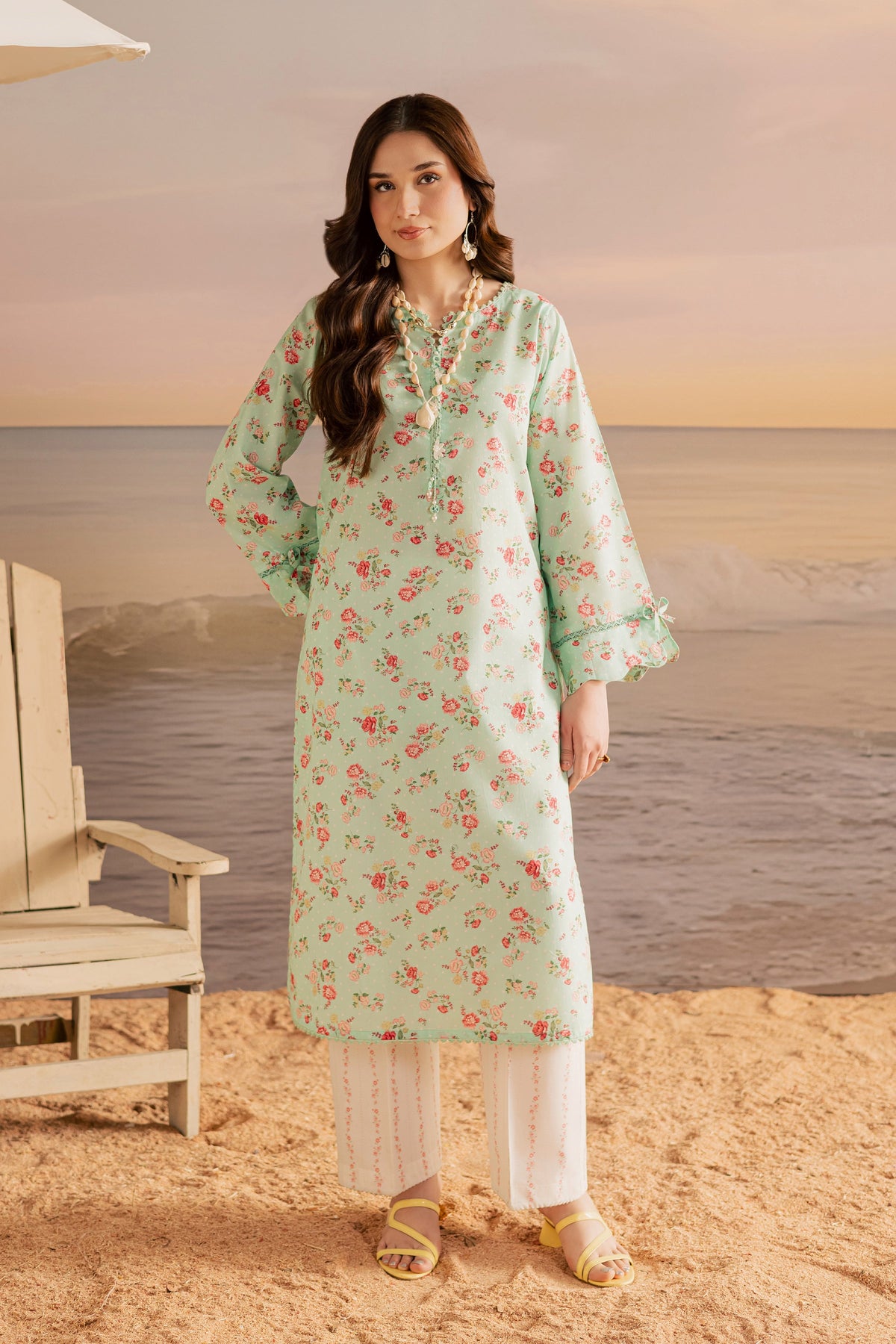 Joanna 2Pc - Printed Lawn Dress