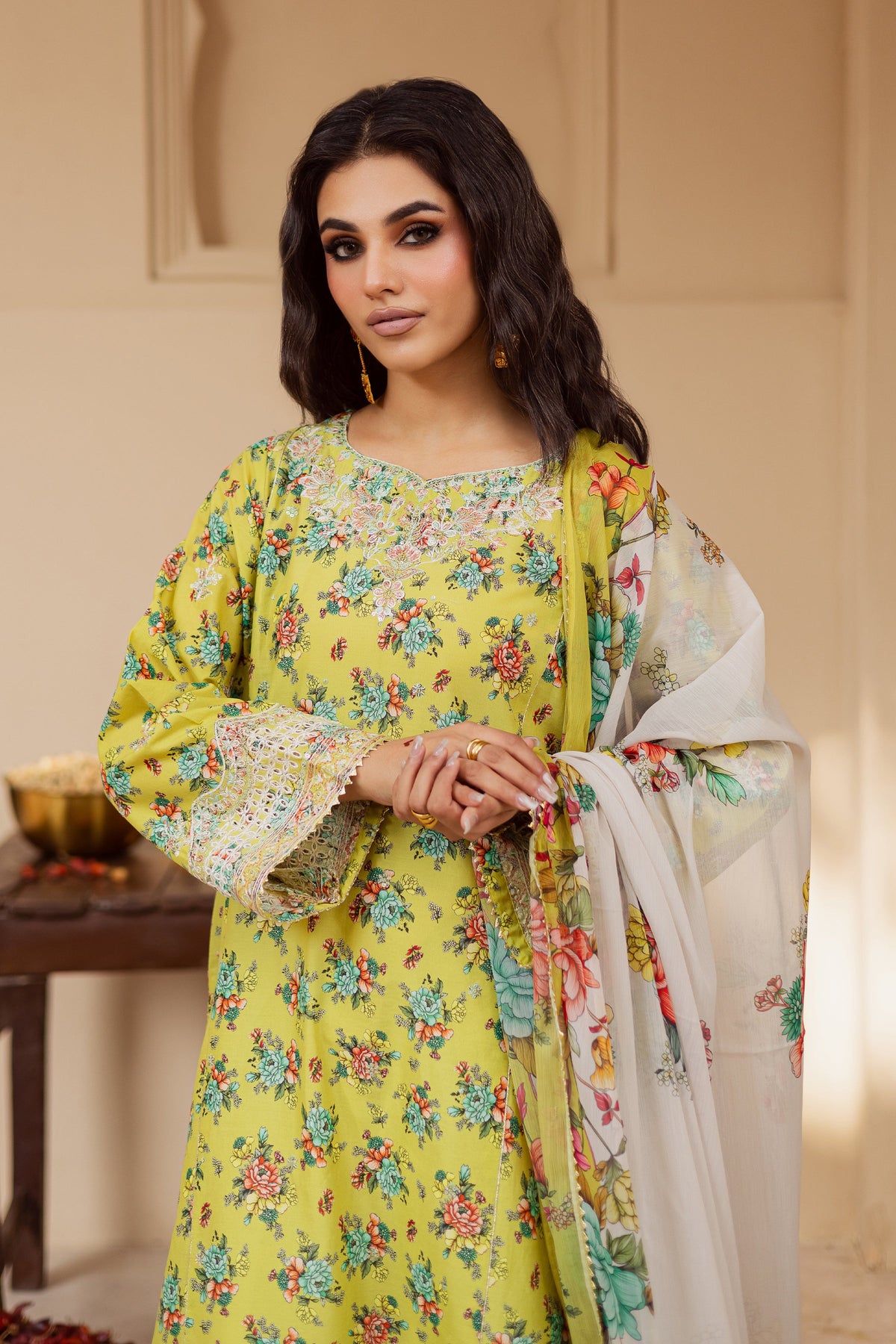 Joy 3Pc - Festive Eid Prints