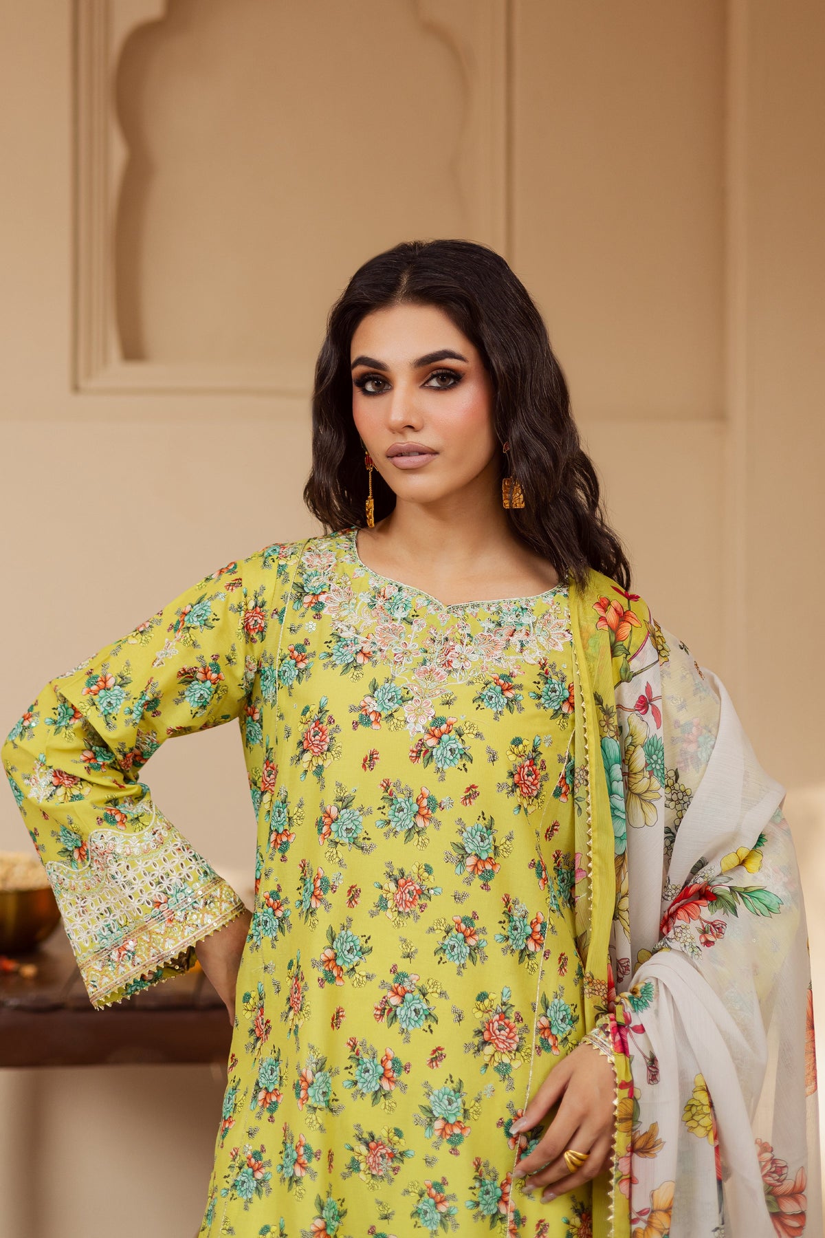 Joy 3Pc - Festive Eid Prints