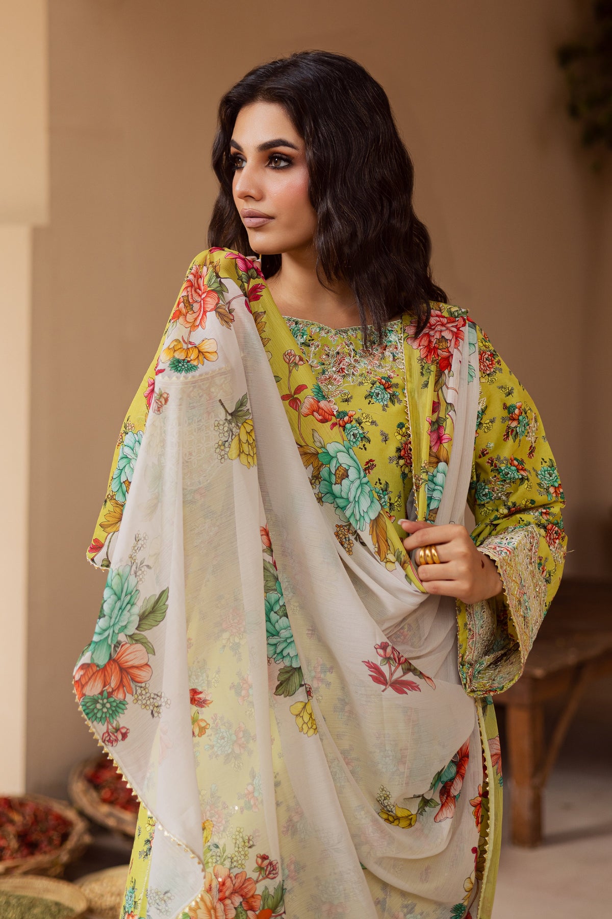 Joy 3Pc - Festive Eid Prints
