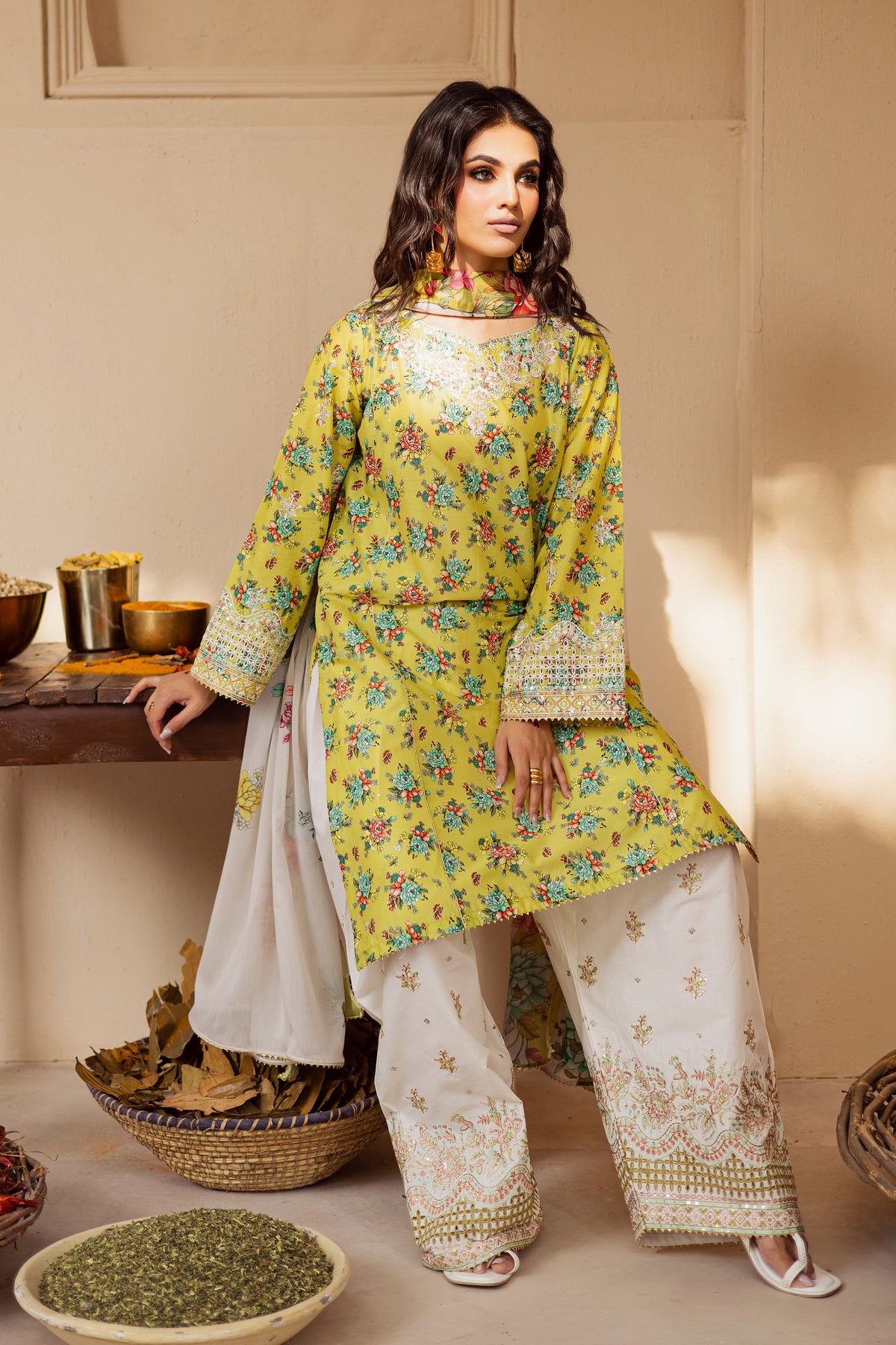 Joy 3Pc - Festive Eid Prints