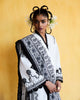 Plain chiffon dupatta with trimming