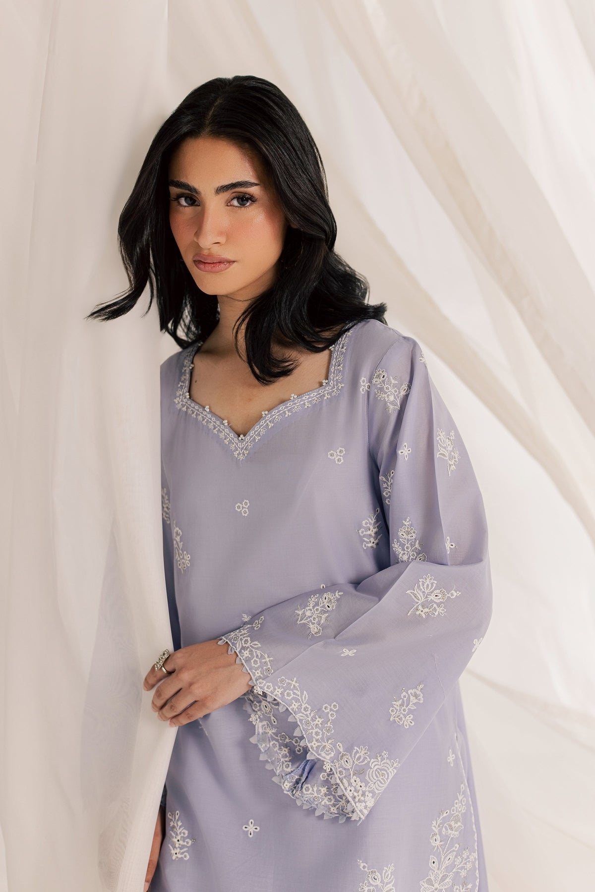 Junie 2Pc - Embroidered Lawn Dress