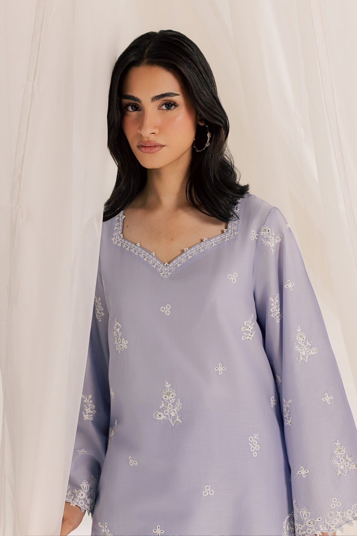 Junie 2Pc - Embroidered Lawn Dress