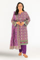 3 Piece Printed Khaddar Suit With Dupatta