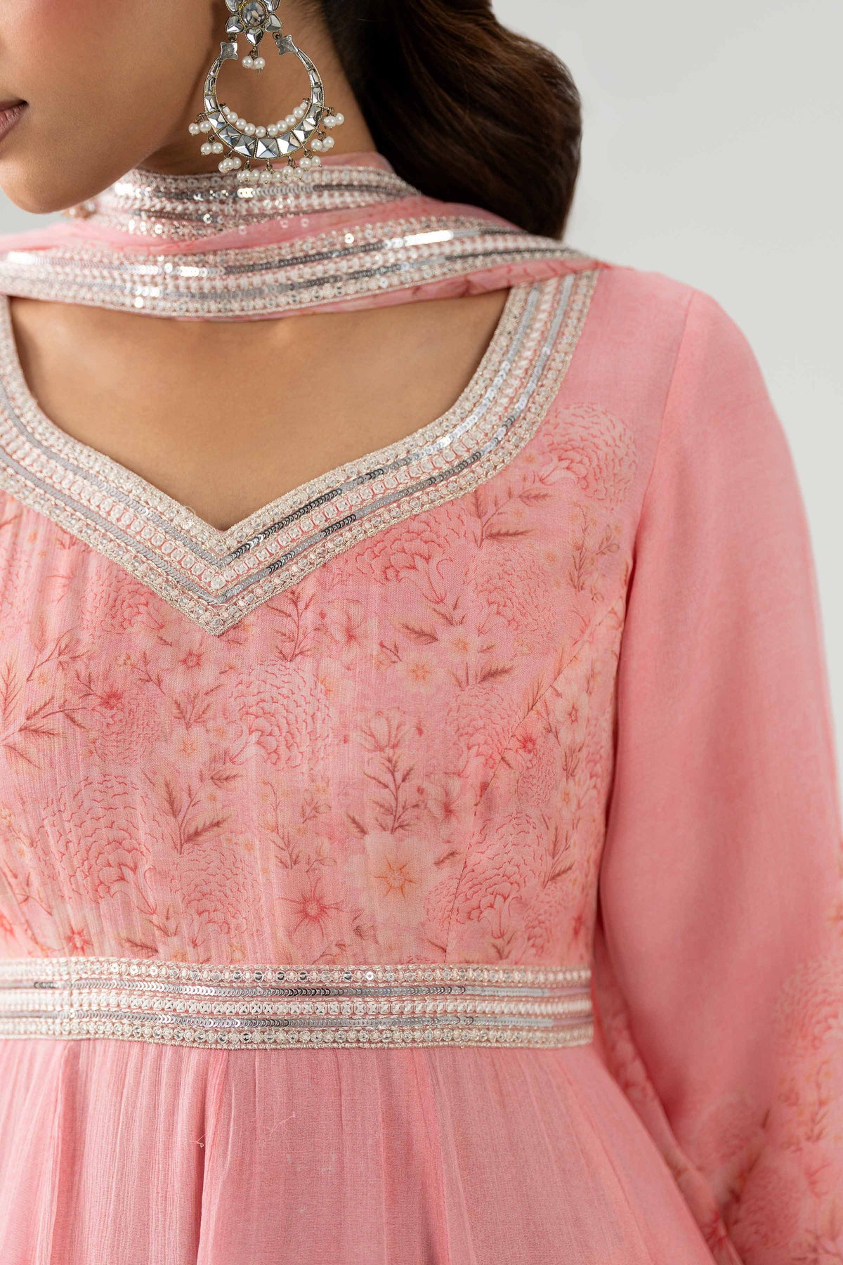 3 Piece - Embroidered Suit - KBS26-110