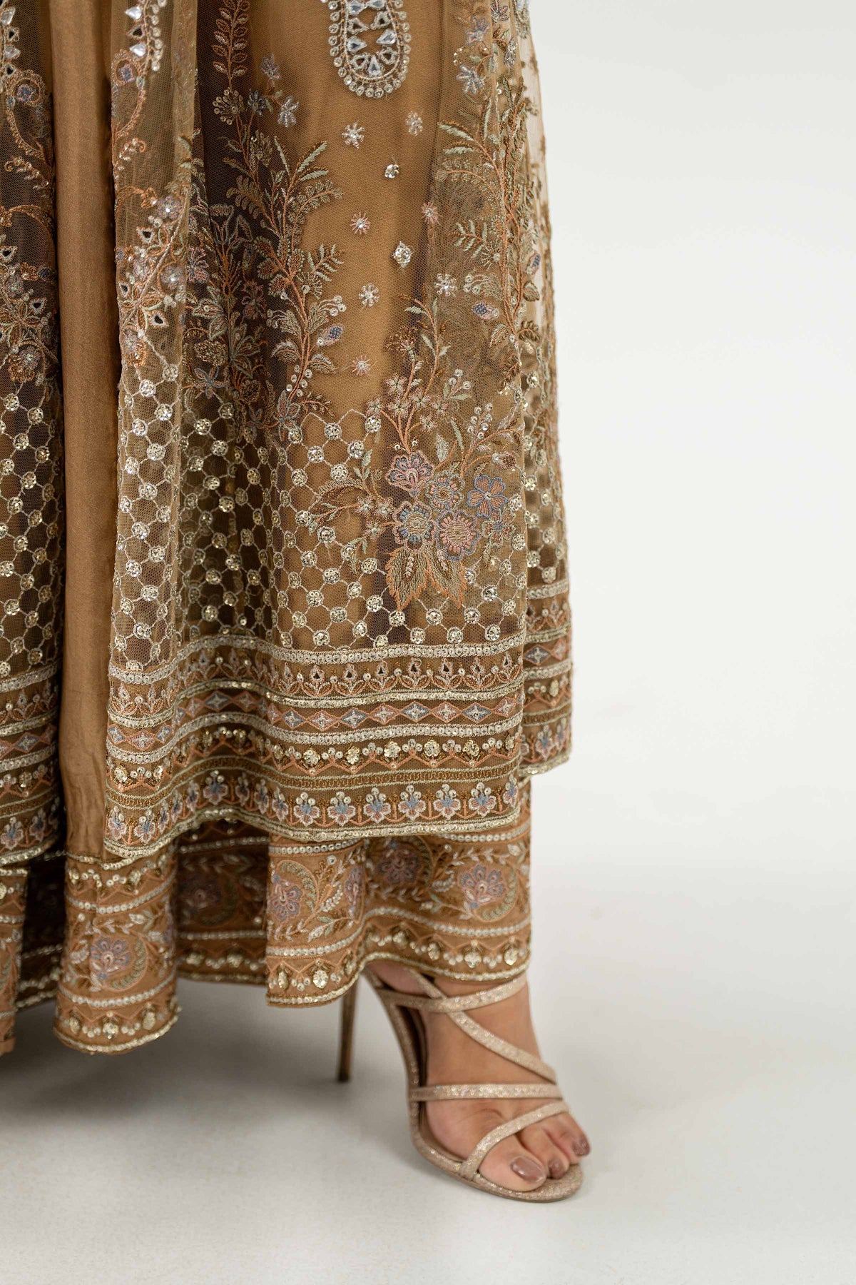 2 Piece - Embroidered Suit - KBS26-91