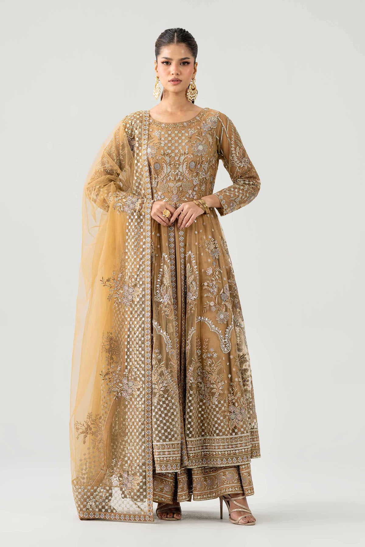 2 Piece - Embroidered Suit - KBS26-91