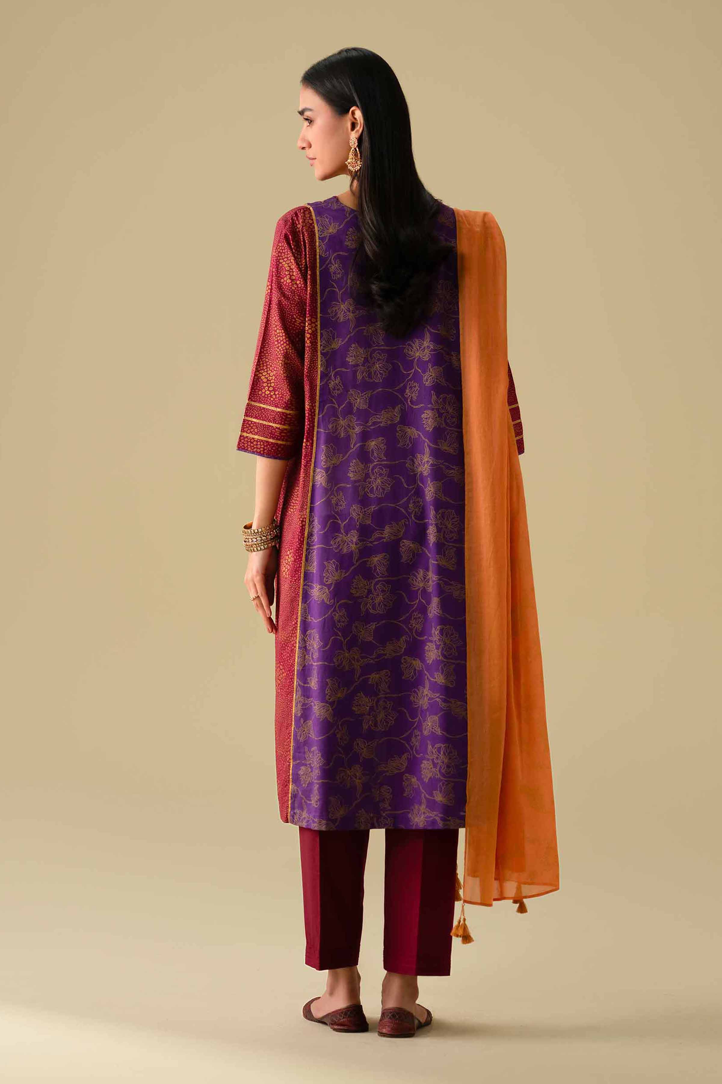 3 Piece - Printed Suit - KFE26-114