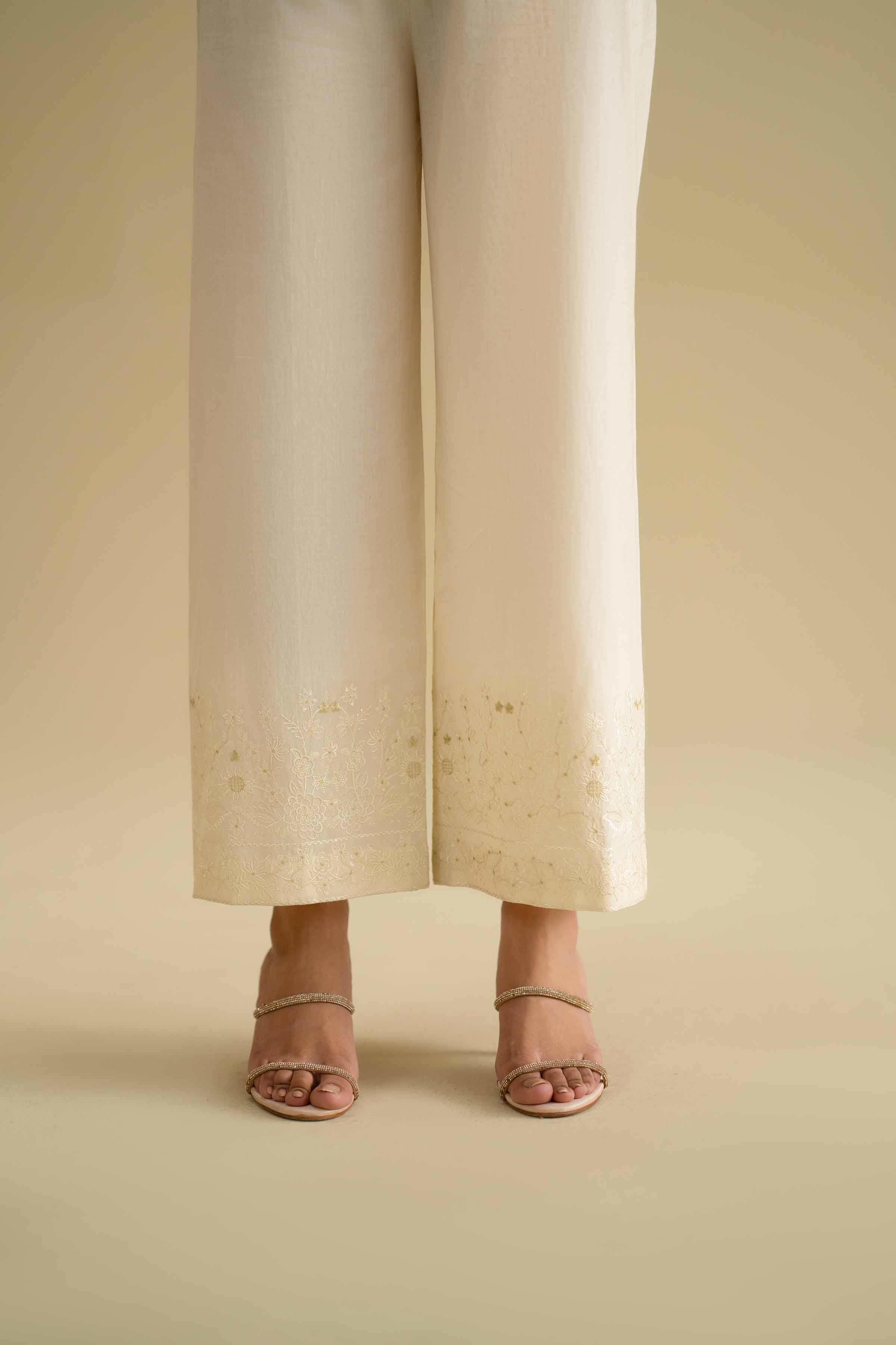 Embroidered Culottes - KFE26-126
