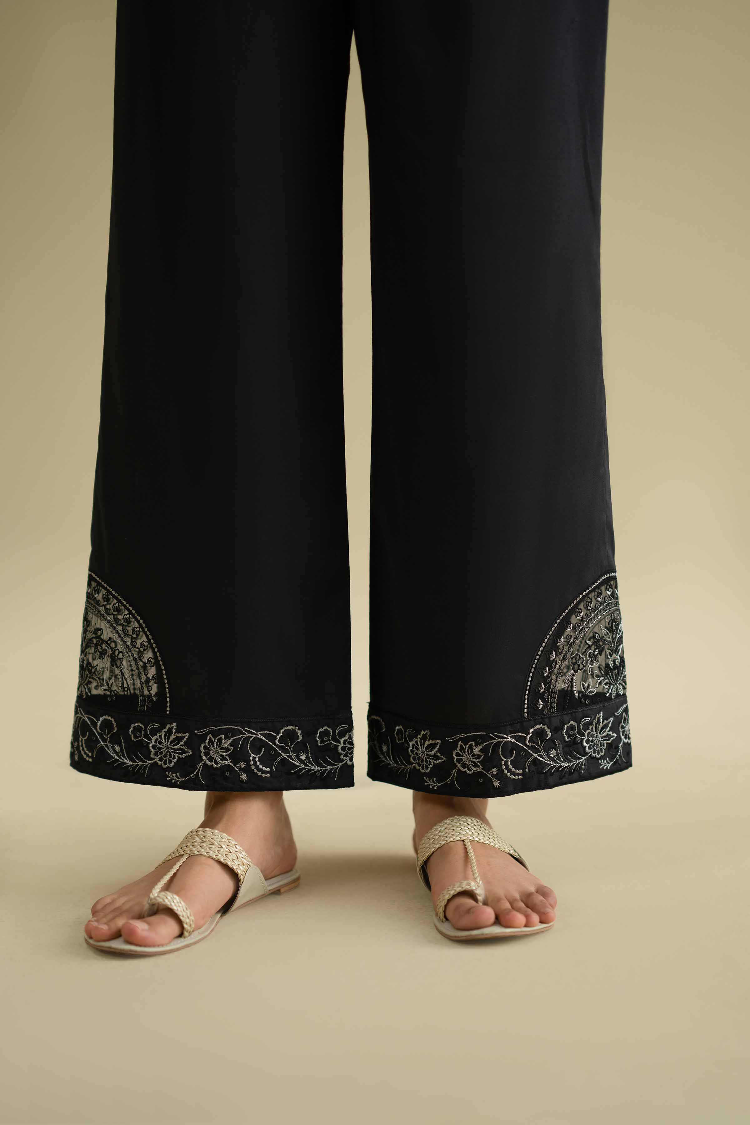 Embroidered Pants - KFE26-127