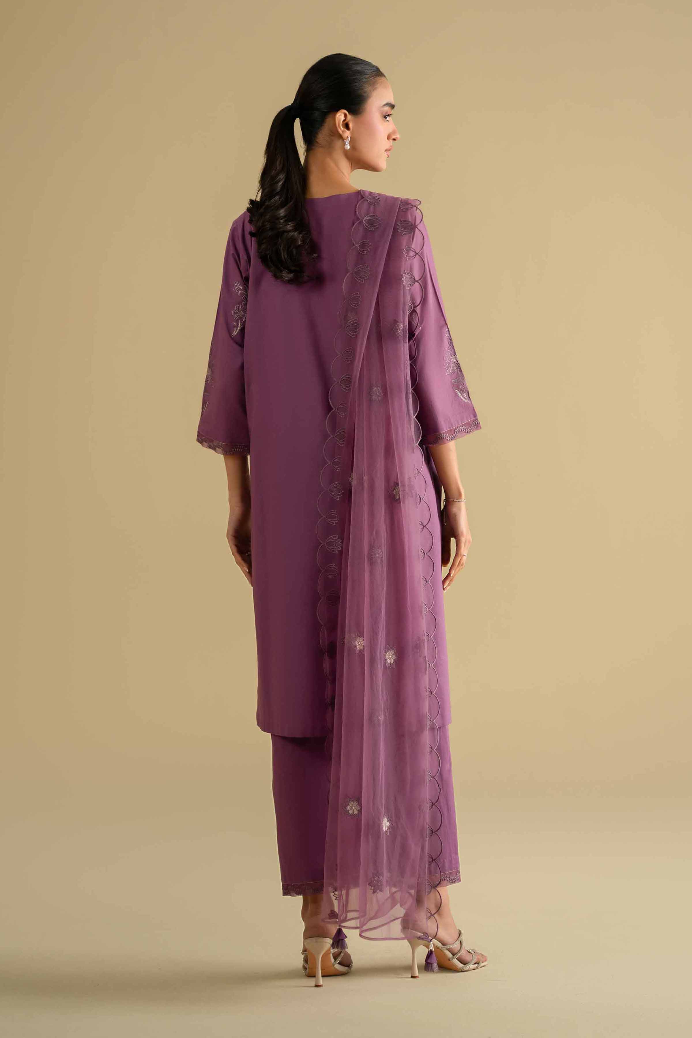 3 Piece - Embroidered Suit - KFE26-131