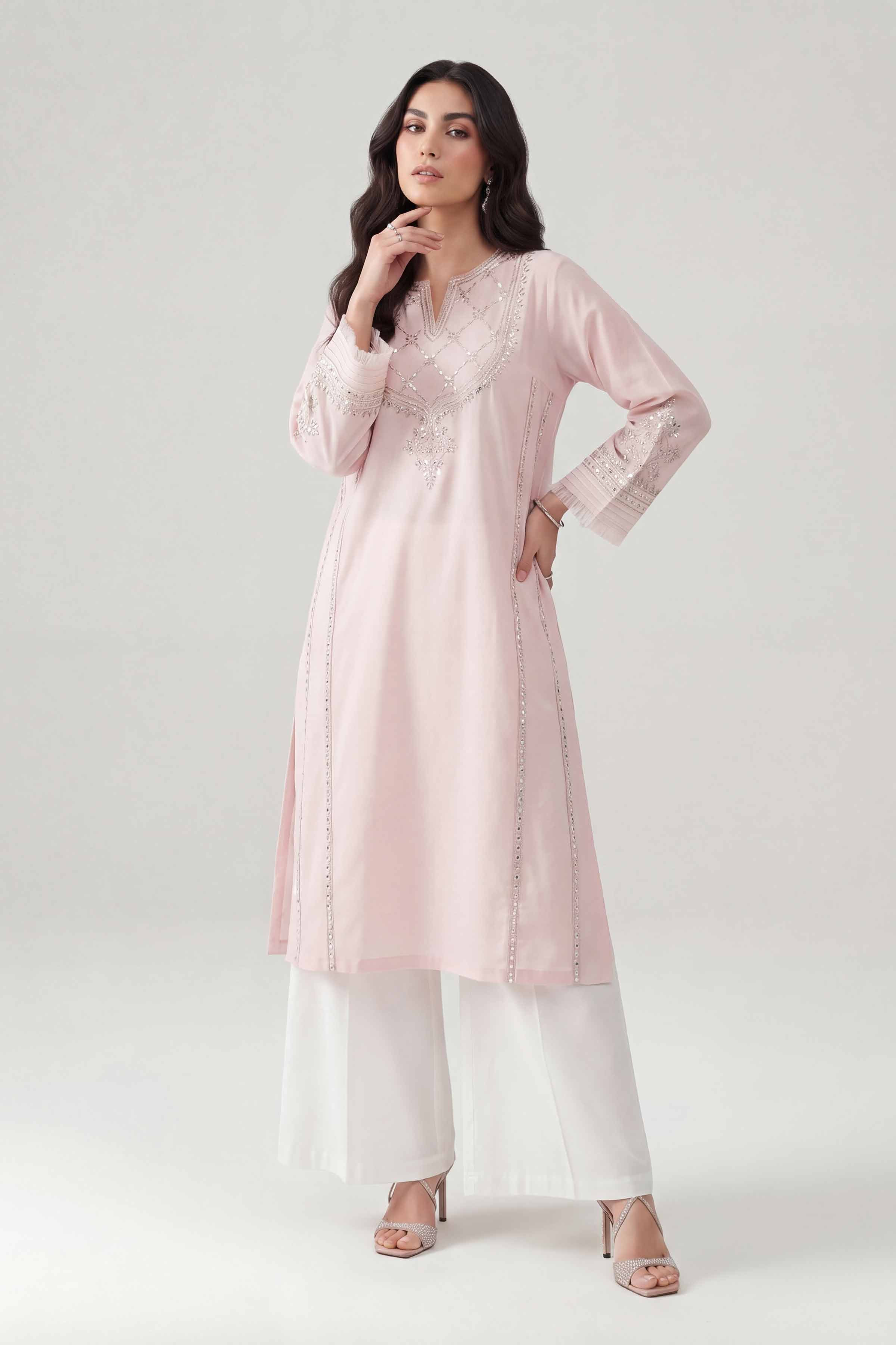 Embroidered Kurta - KFE26-135