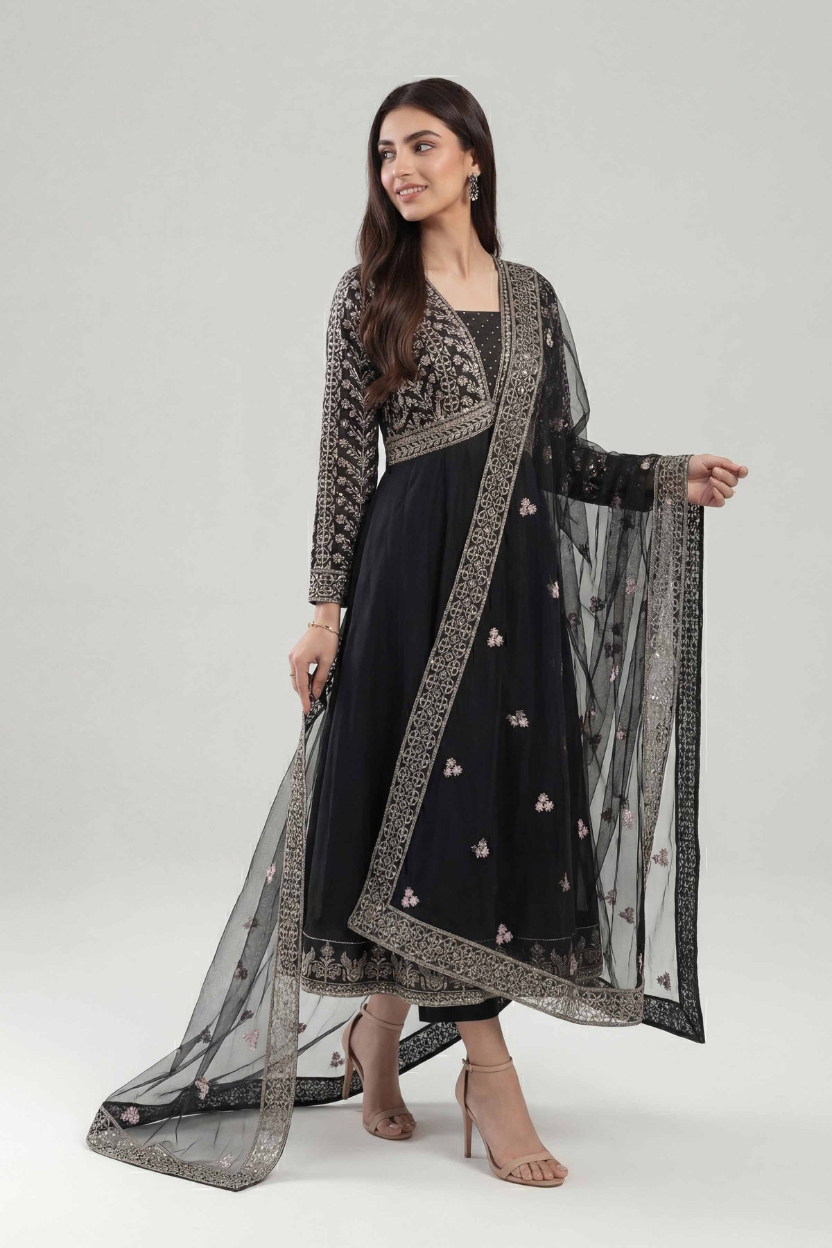 2 Piece - Embroidered Suit - KFE26-149