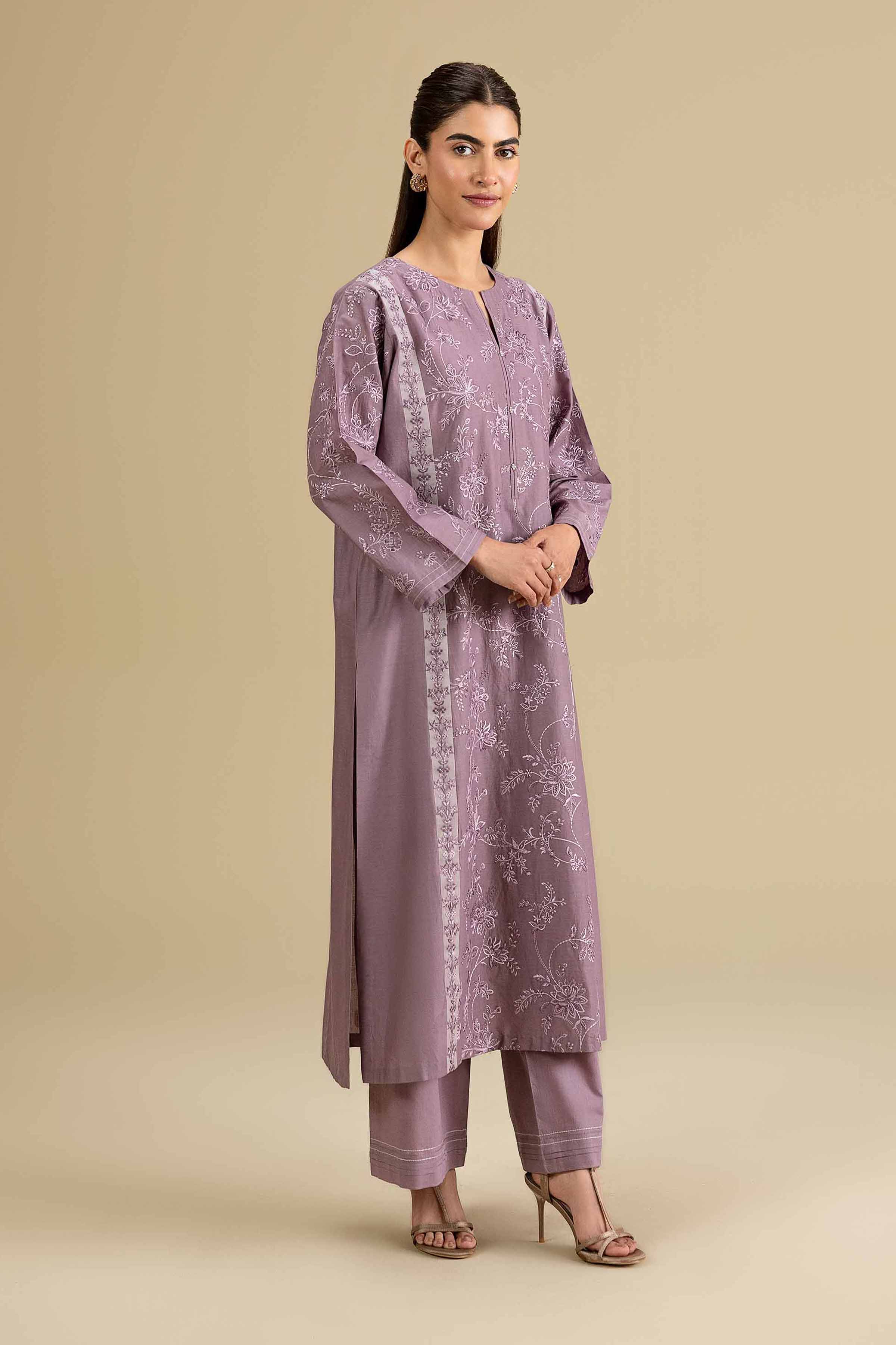 2 Piece - Embroidered Suit - KFE26-159