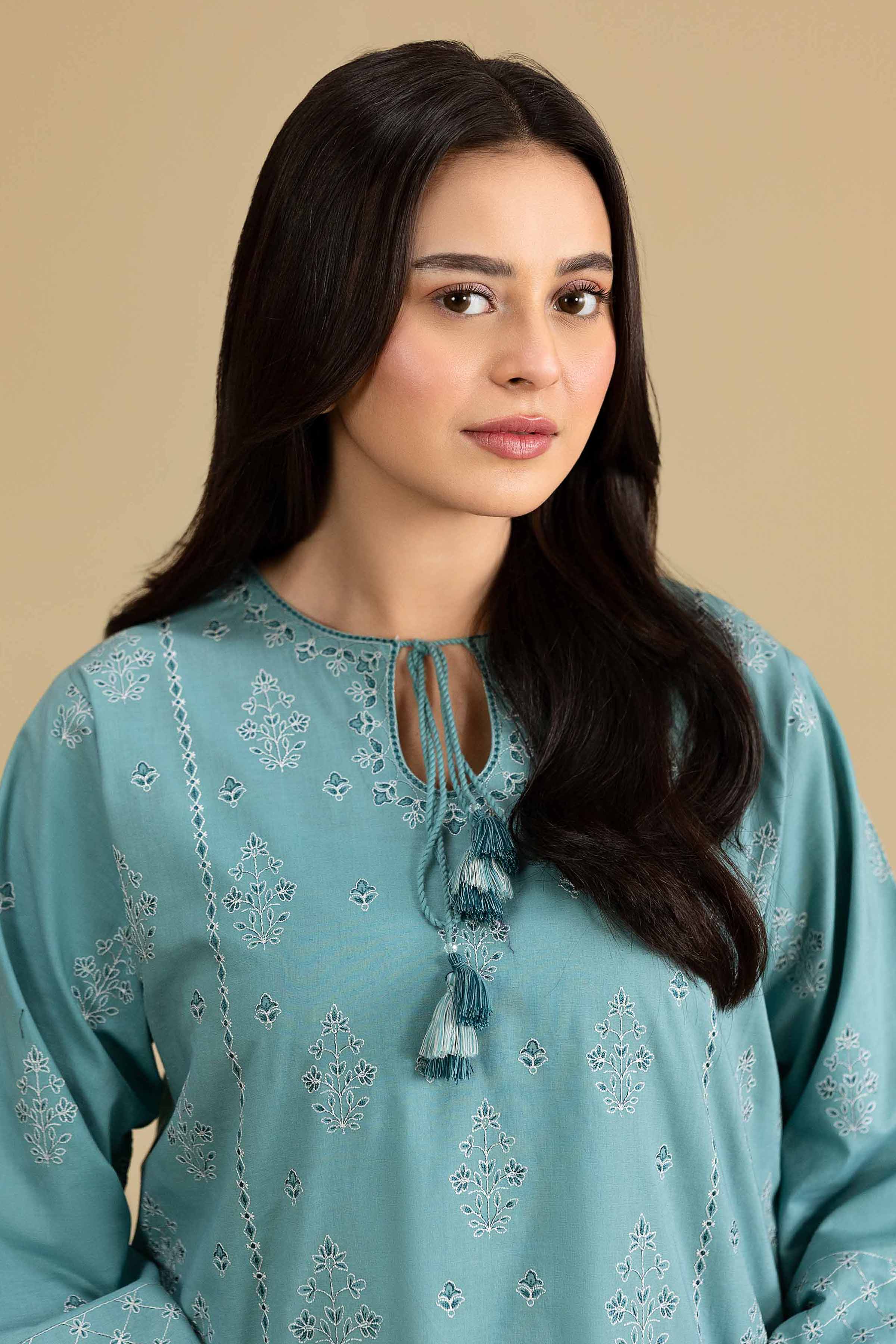 2 Piece - Embroidered Suit - KFE26-166