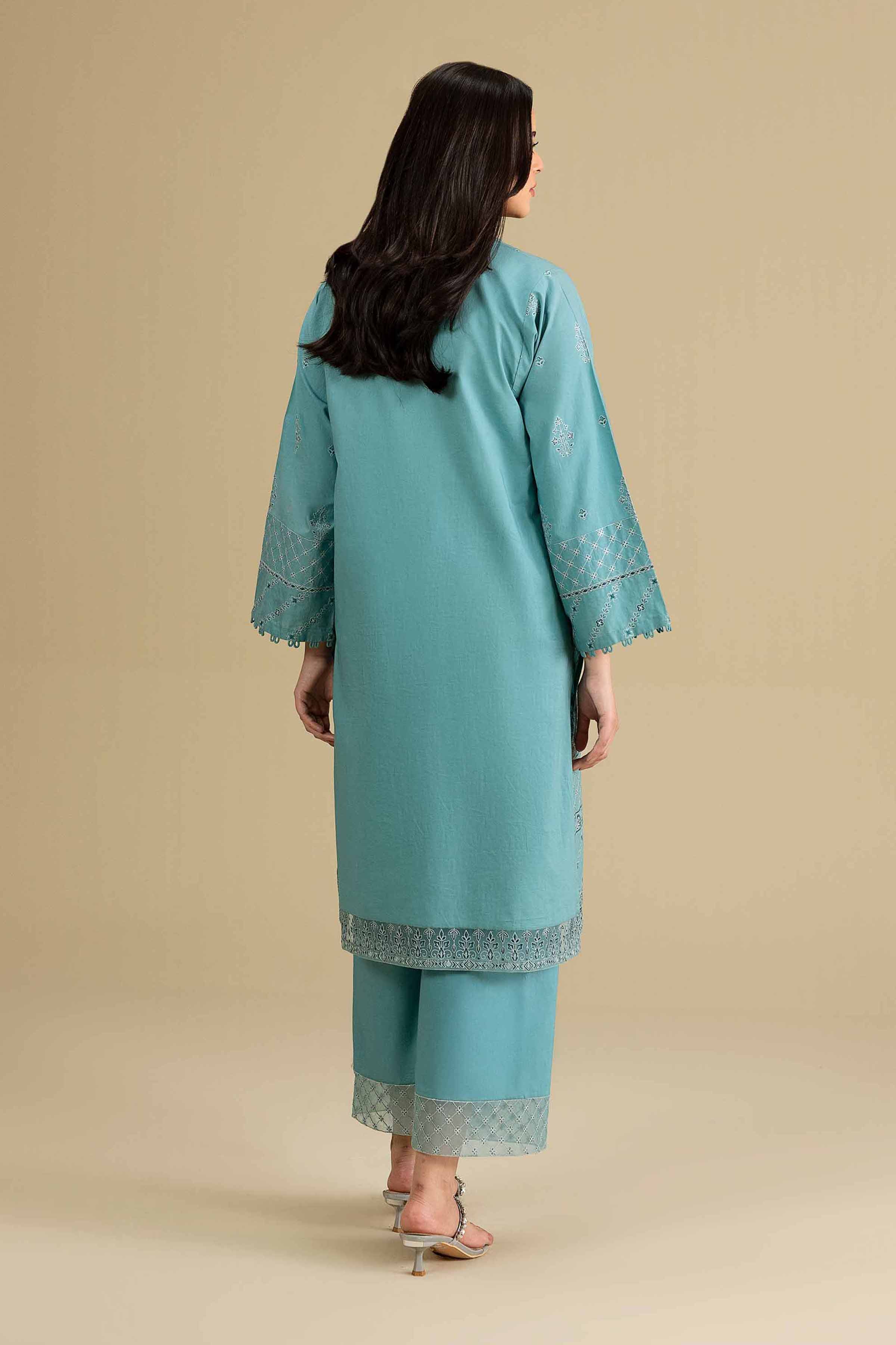 2 Piece - Embroidered Suit - KFE26-166