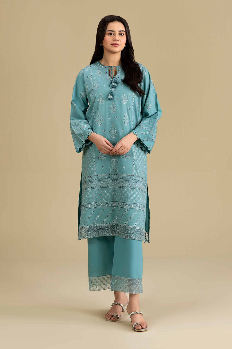 2 Piece - Embroidered Suit - KFE26-166