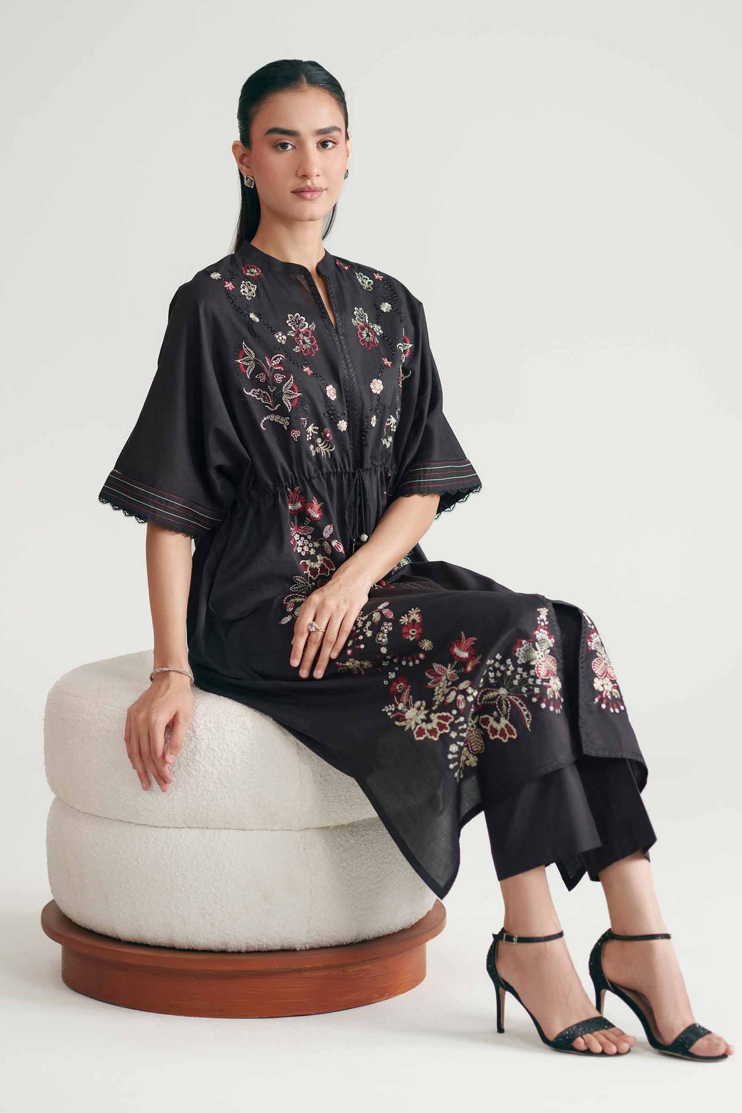 2 Piece - Embroidered Suit - KFE26-172
