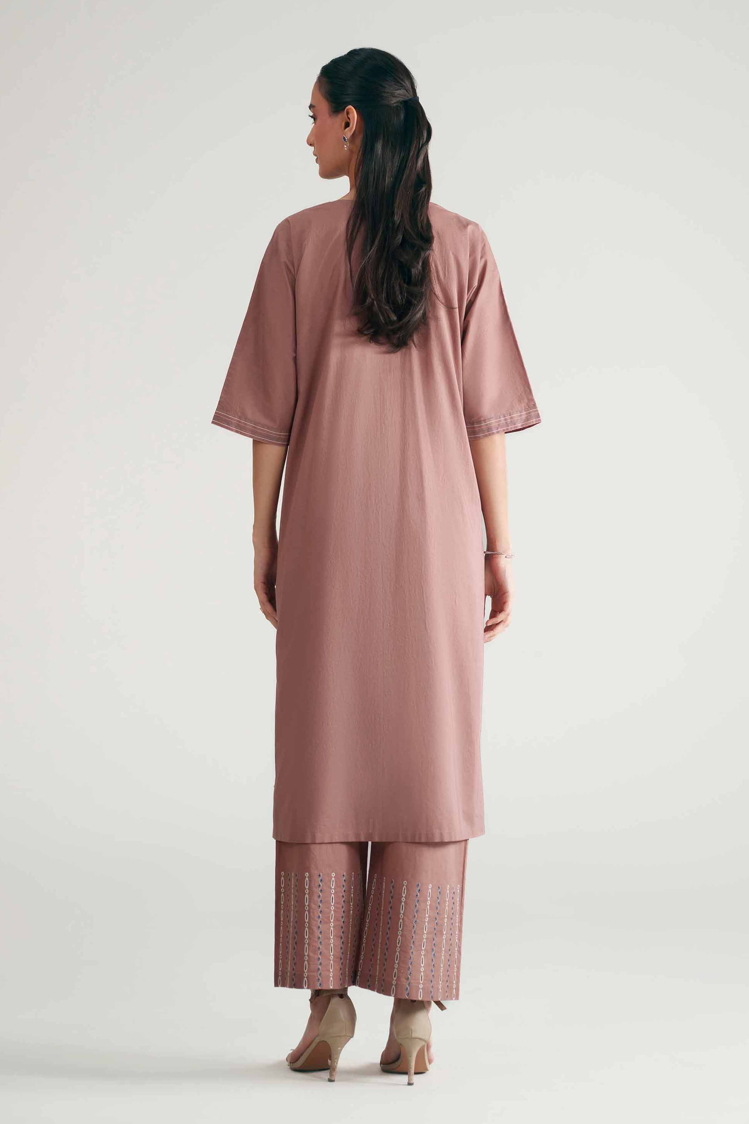 2 Piece - Embroidered Suit - KFE26-175