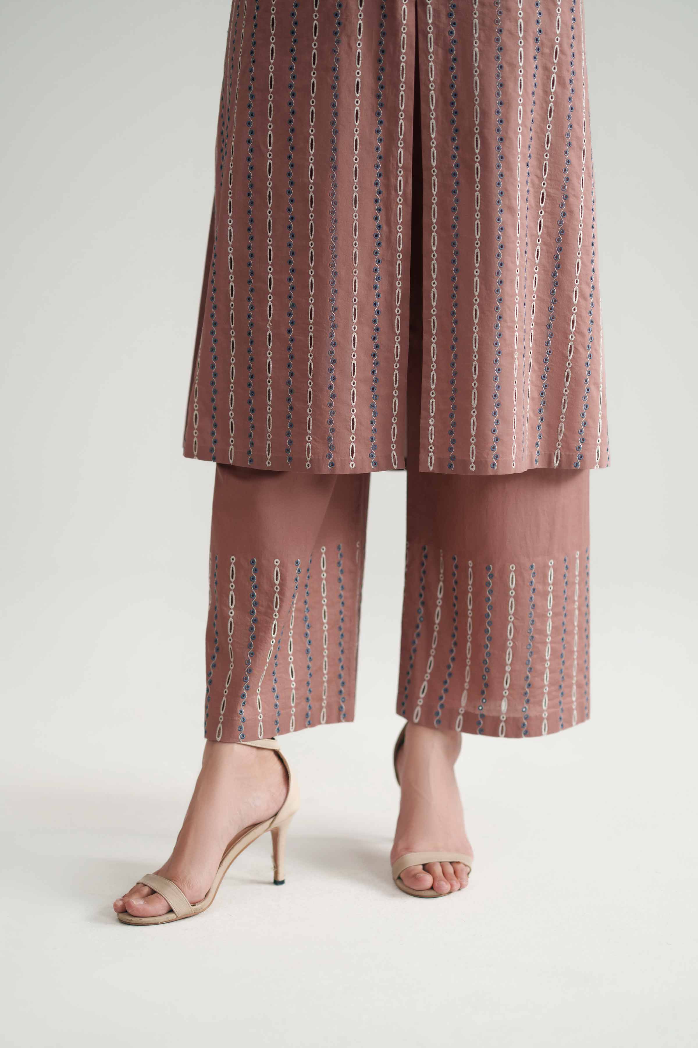 2 Piece - Embroidered Suit - KFE26-175