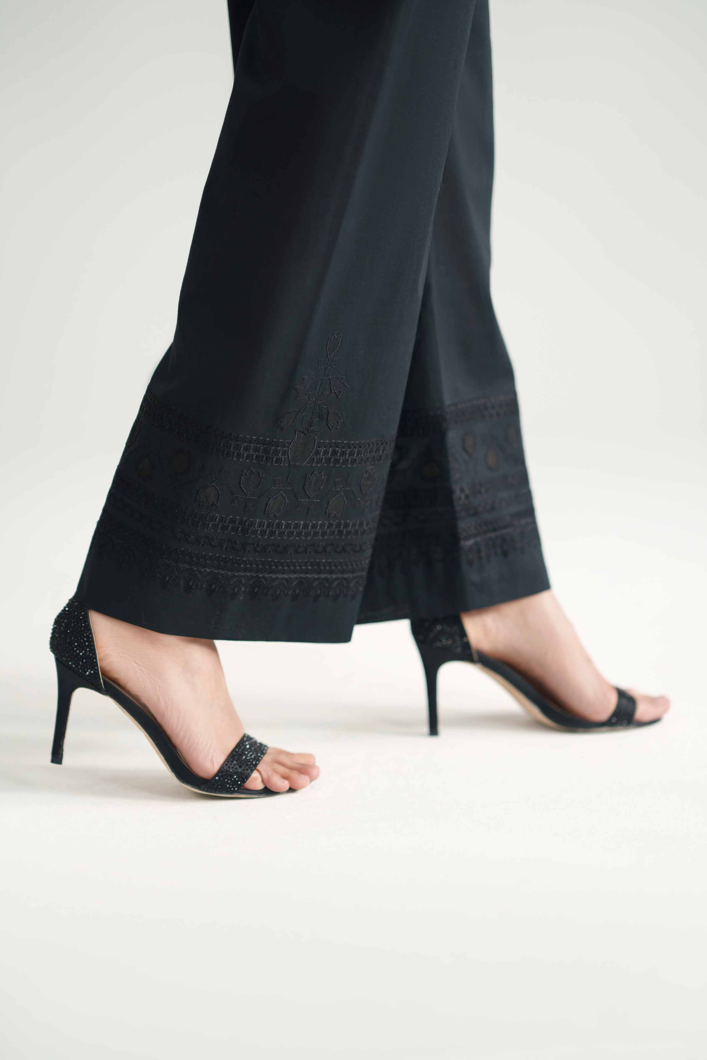 Embroidered Trousers - KFE26-199