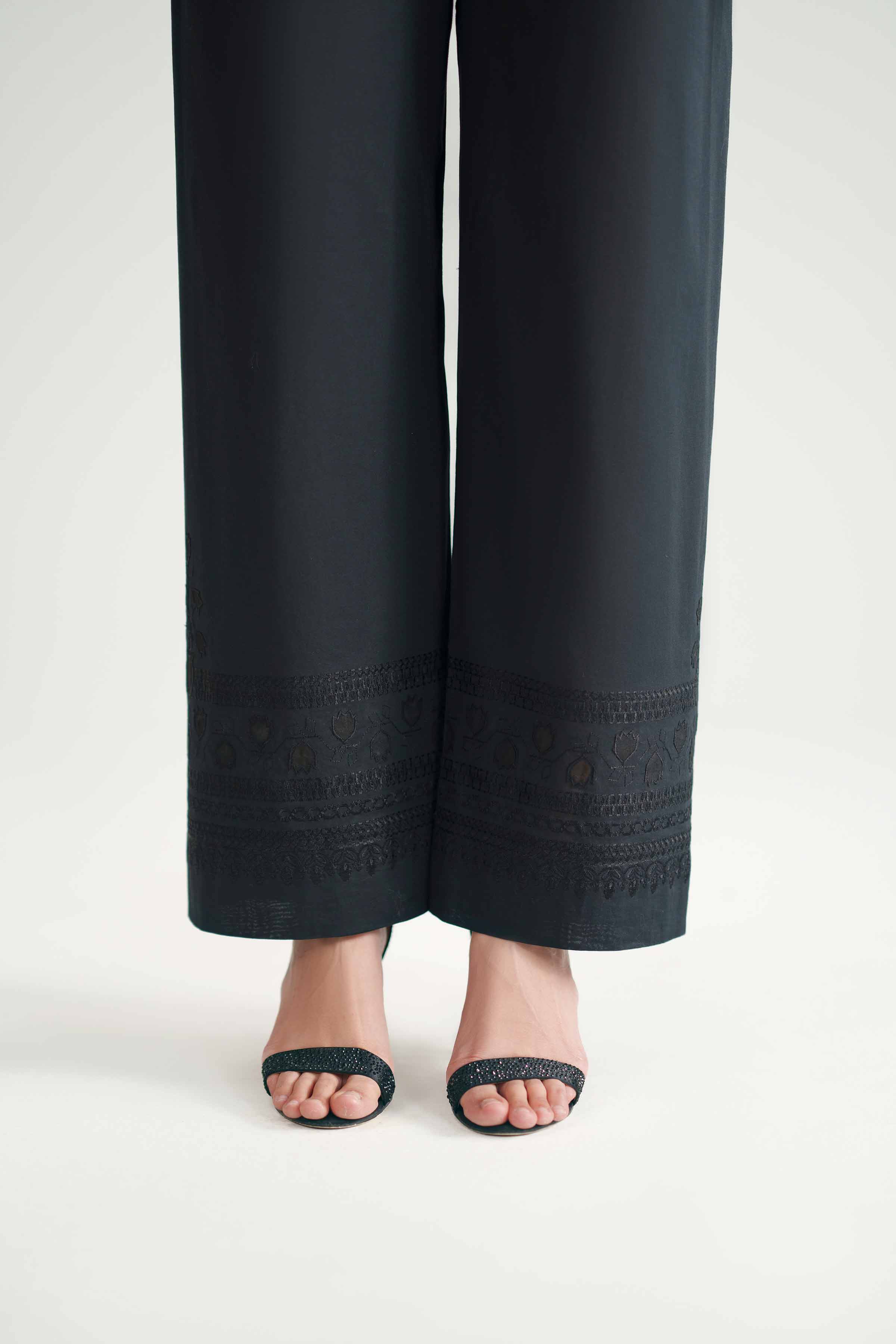 Embroidered Trousers - KFE26-199