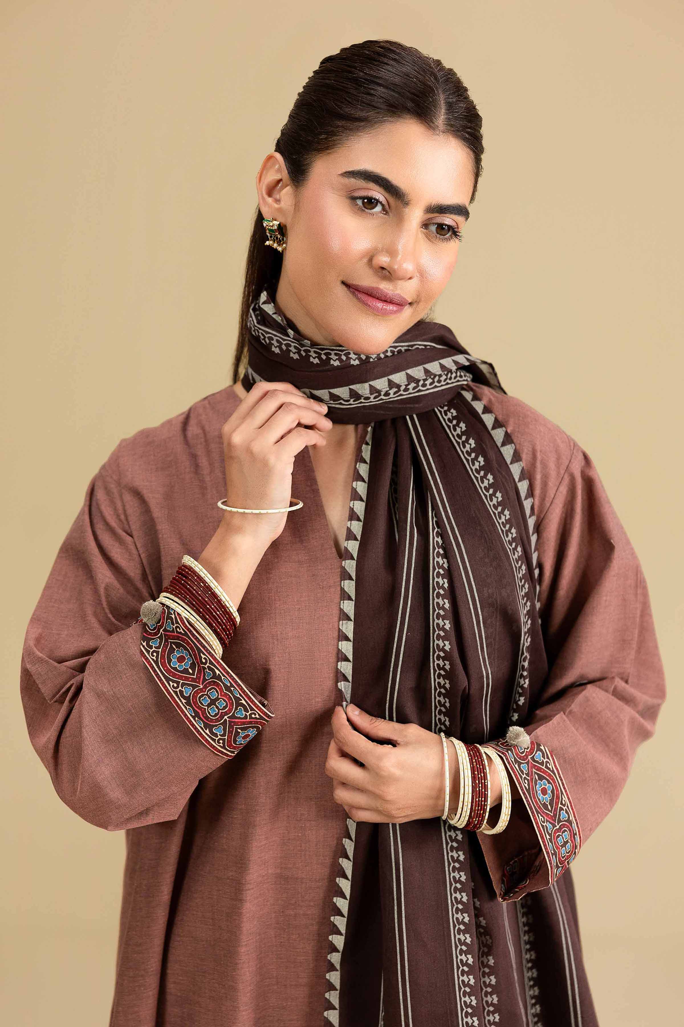 3 Piece - Printed Suit - KFE26-202