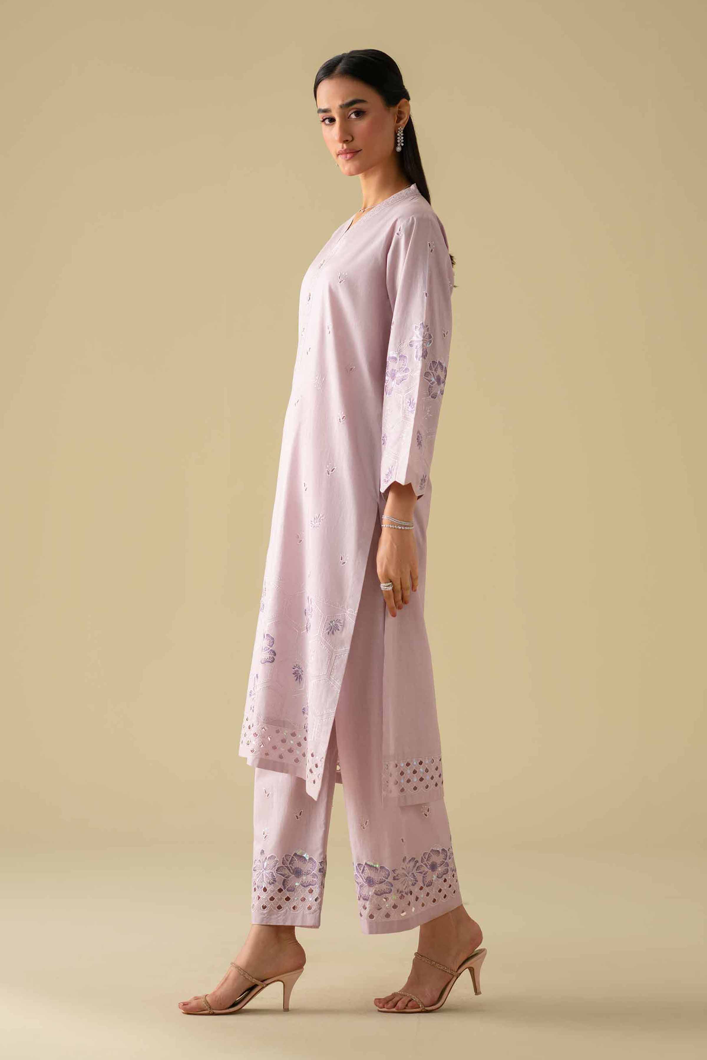 2 Piece - Embroidered Suit - KFE26-34