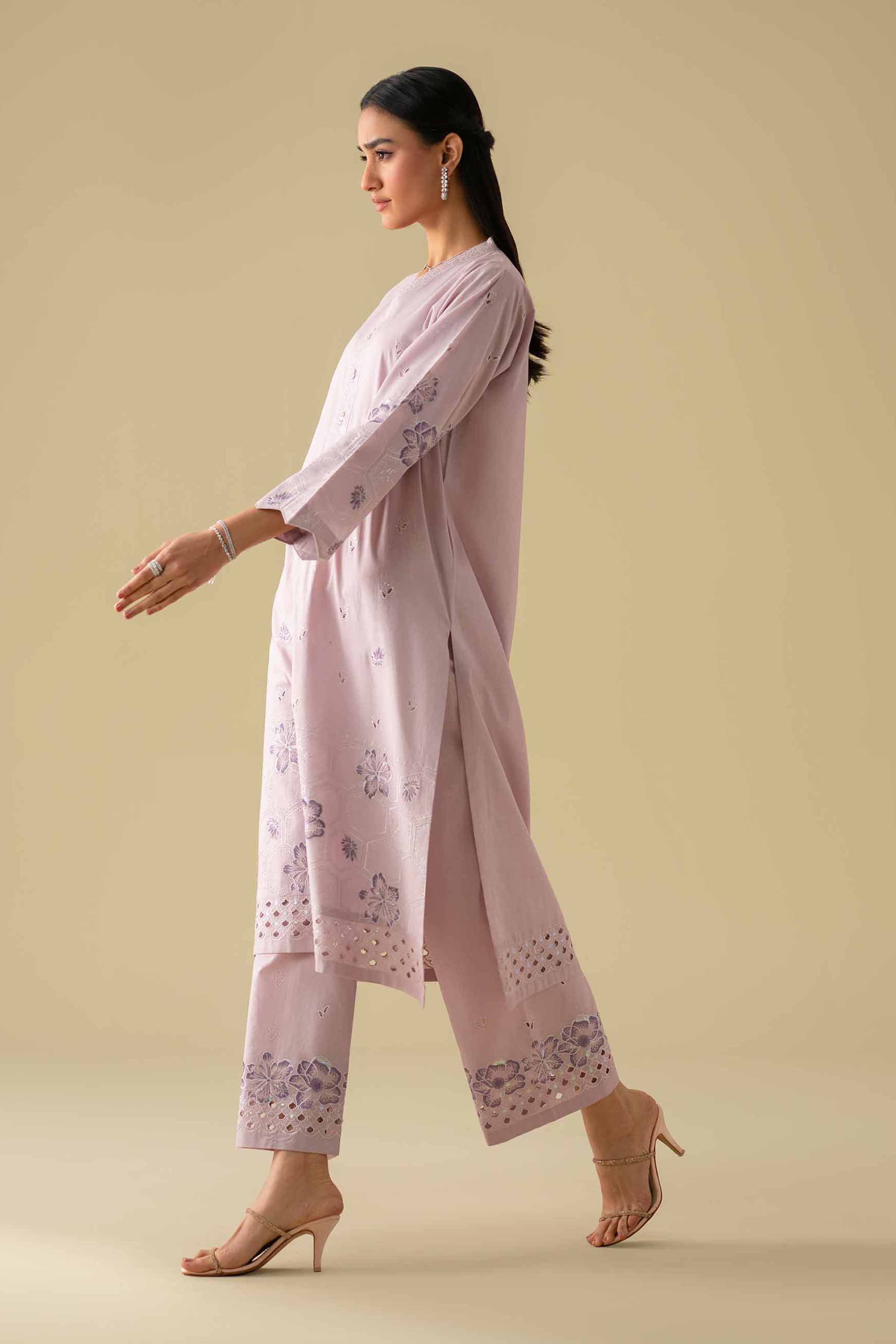 2 Piece - Embroidered Suit - KFE26-34