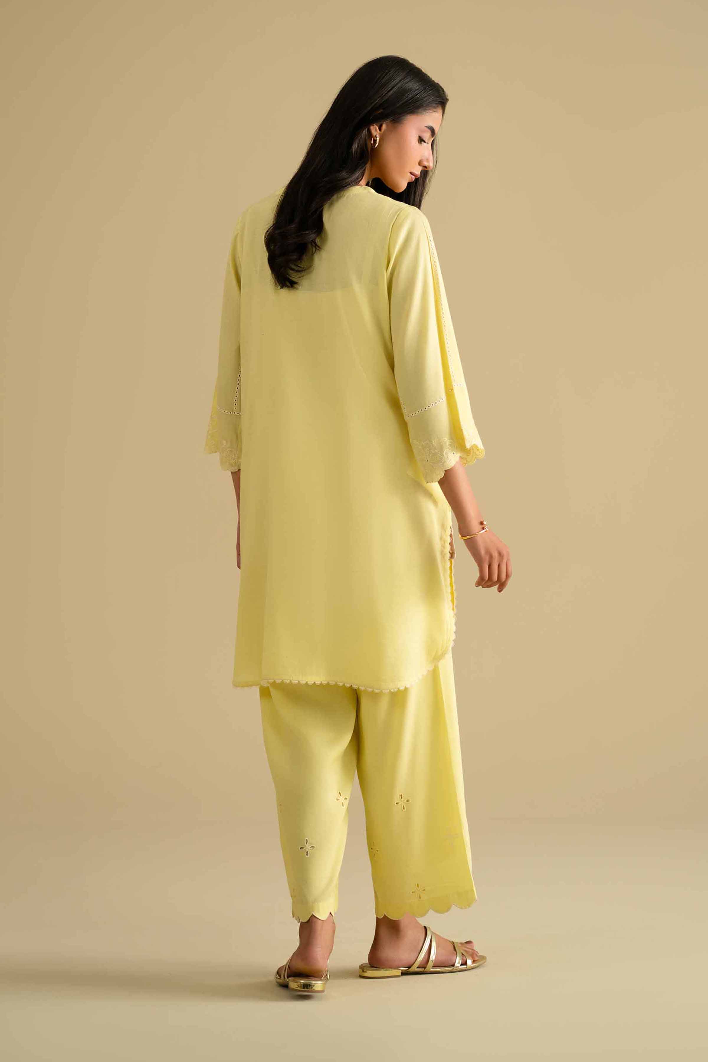 2 Piece - Embroidered Suit - KFE26-39