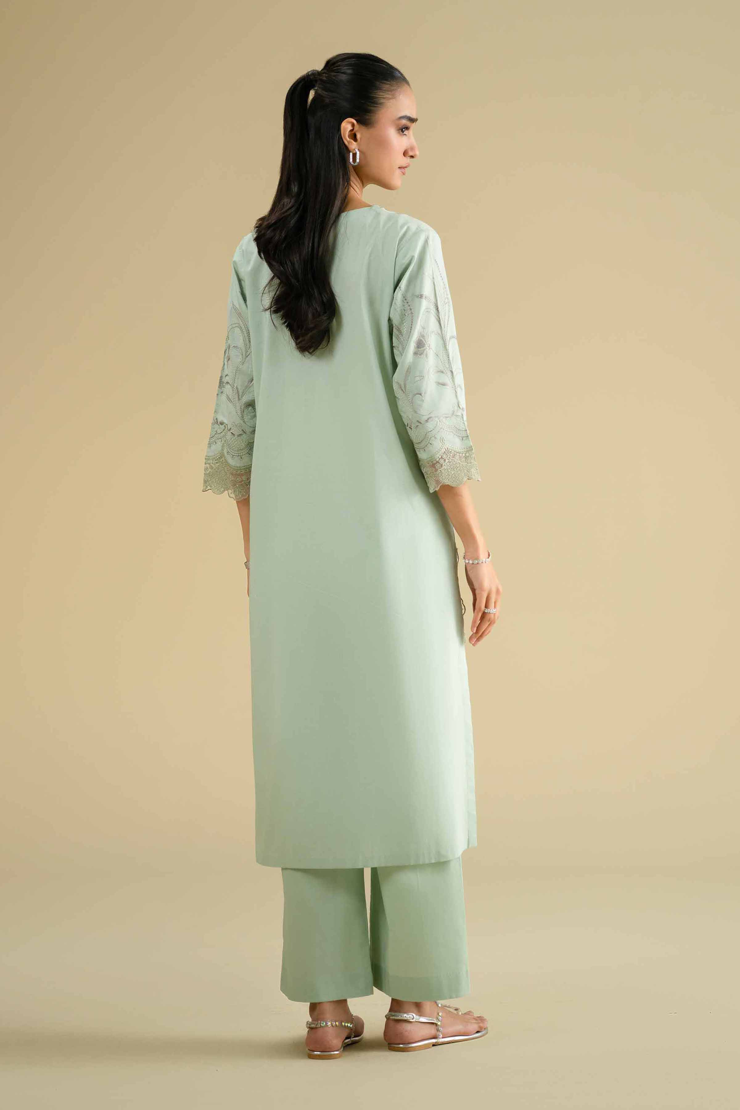 2 Piece - Embroidered Suit - KFE26-47