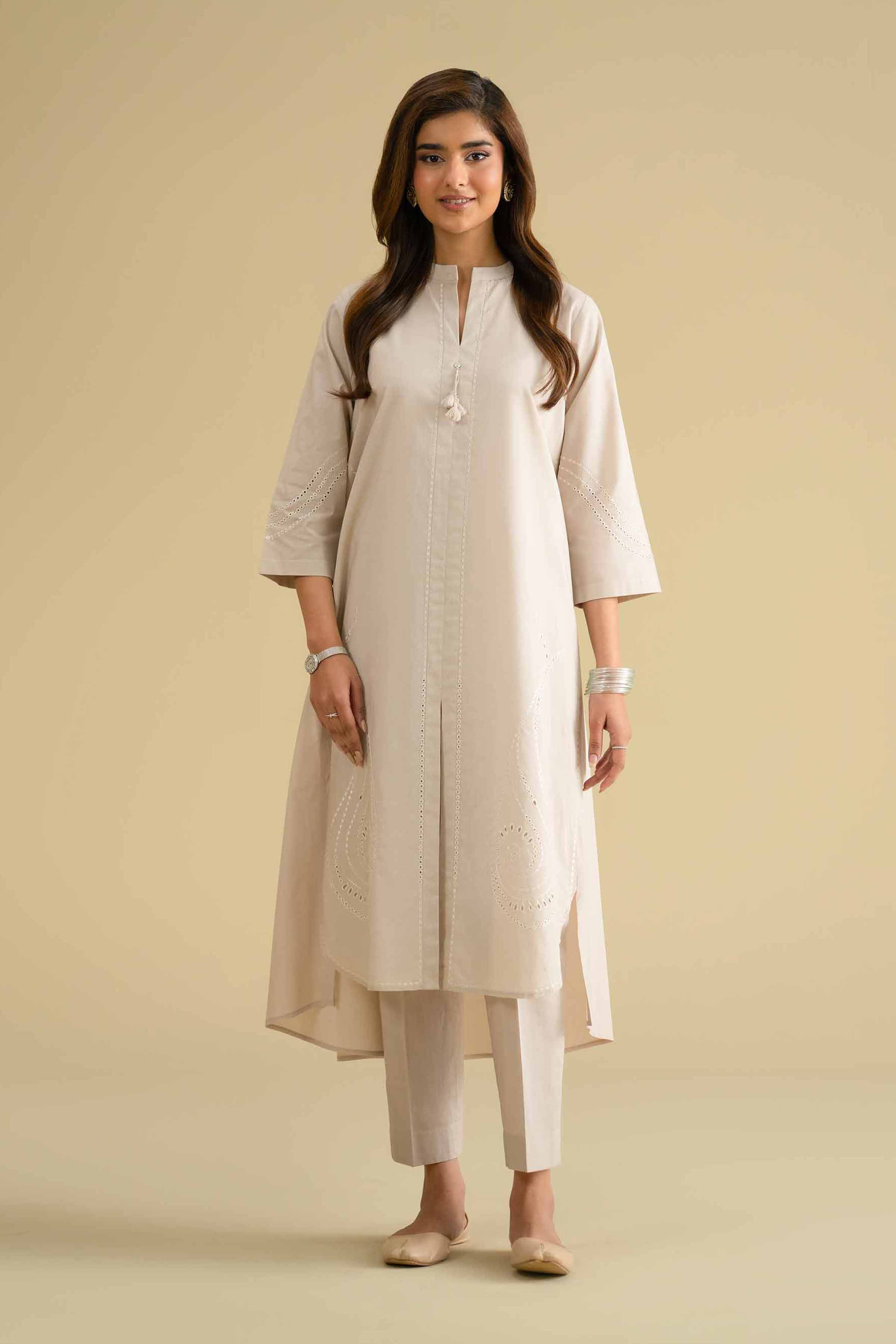 2 Piece - Embroidered Suit - KFE26-55