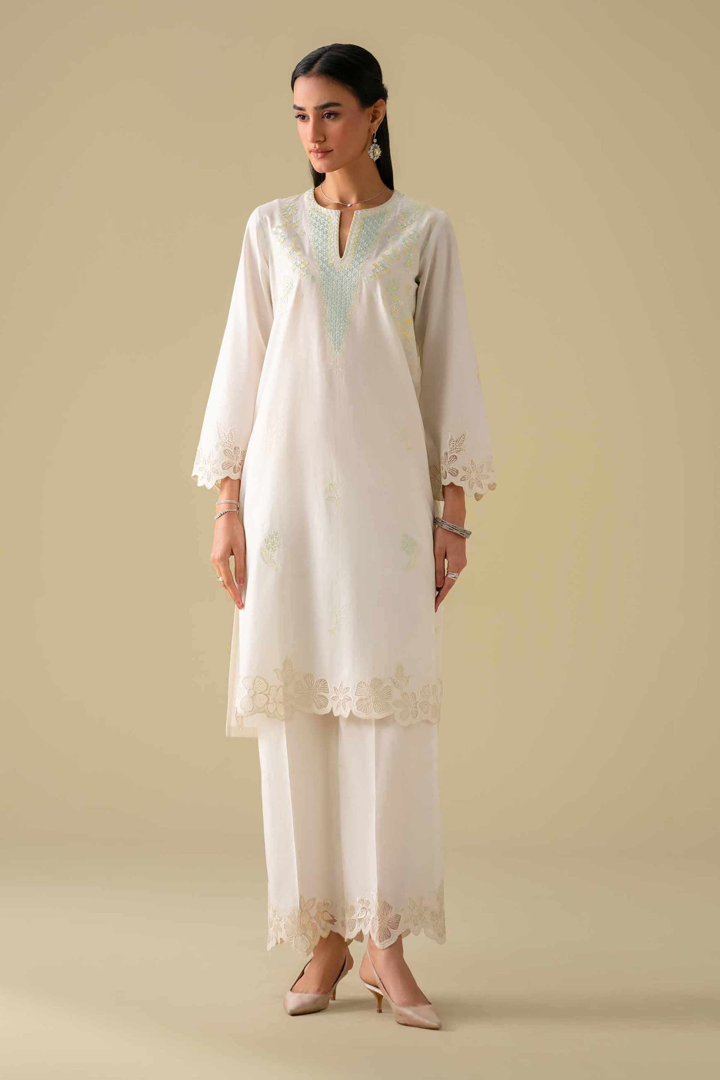 2 Piece - Embroidered Suit - KFE26-56