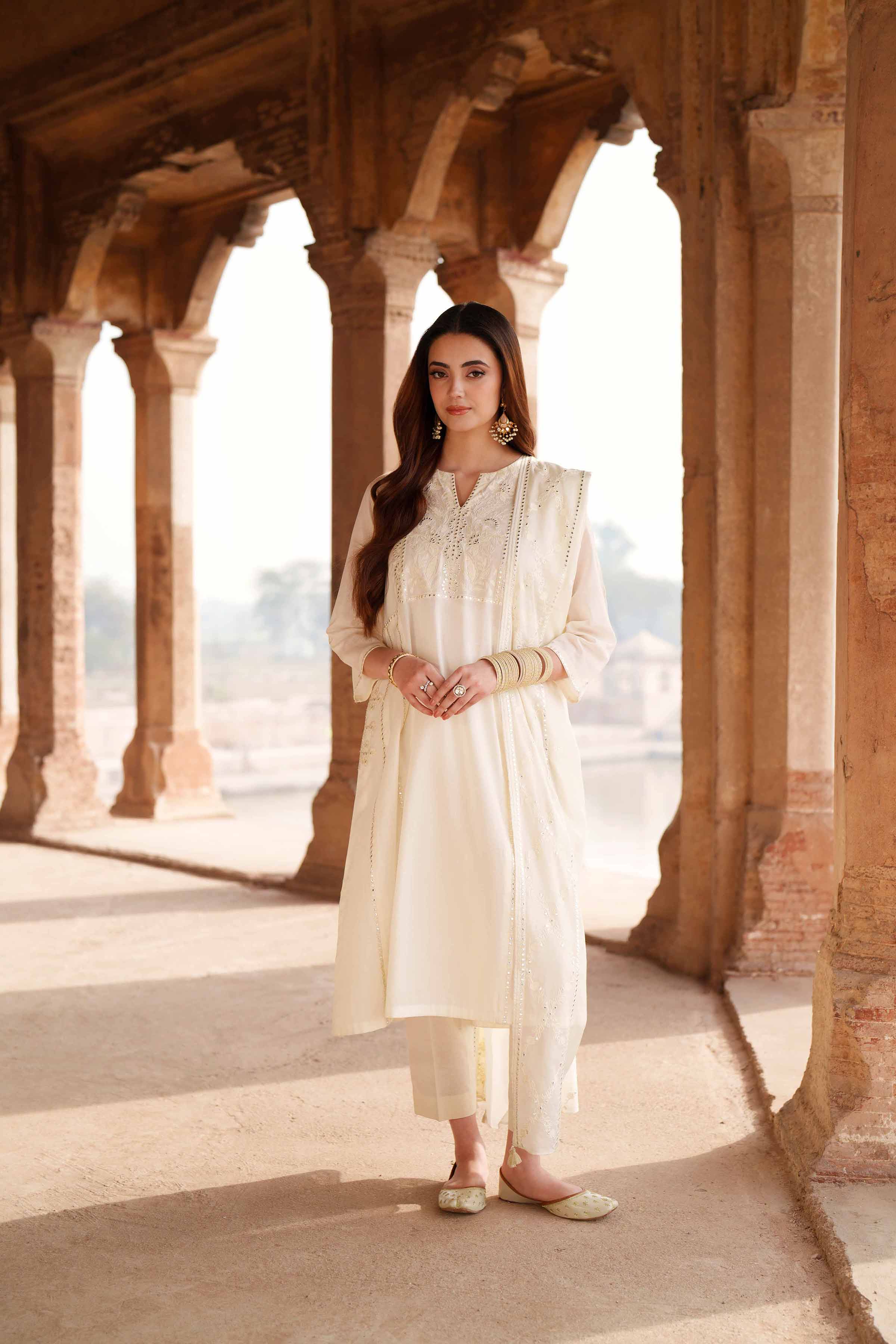 3 Piece - Embroidered Suit - KFE26-76