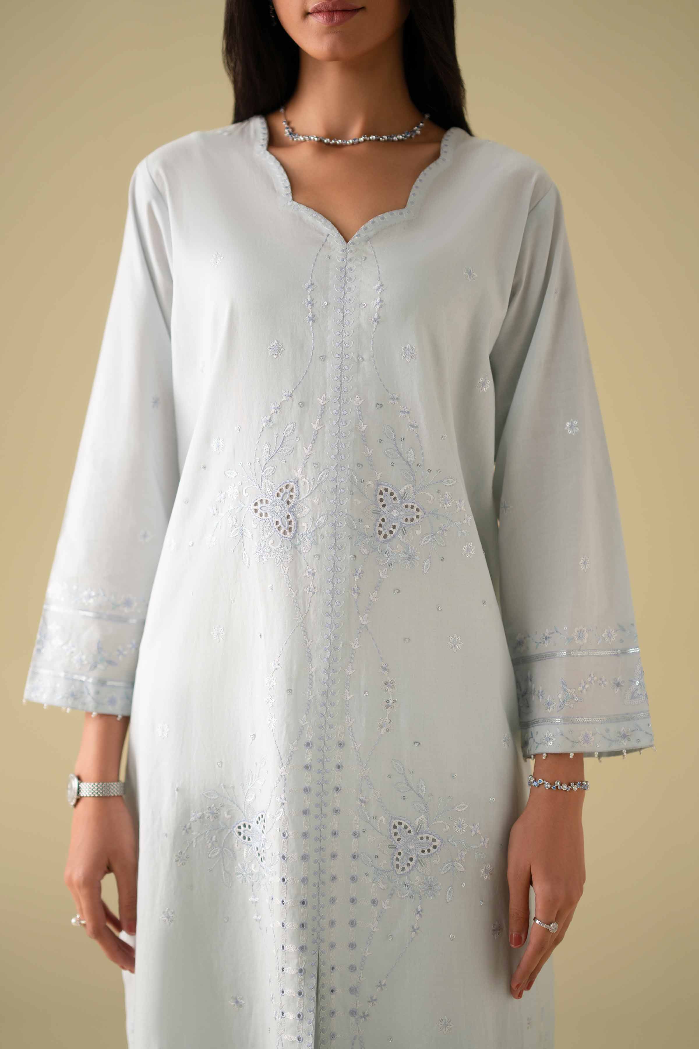 3 Piece - Embroidered Suit - KFE26-79