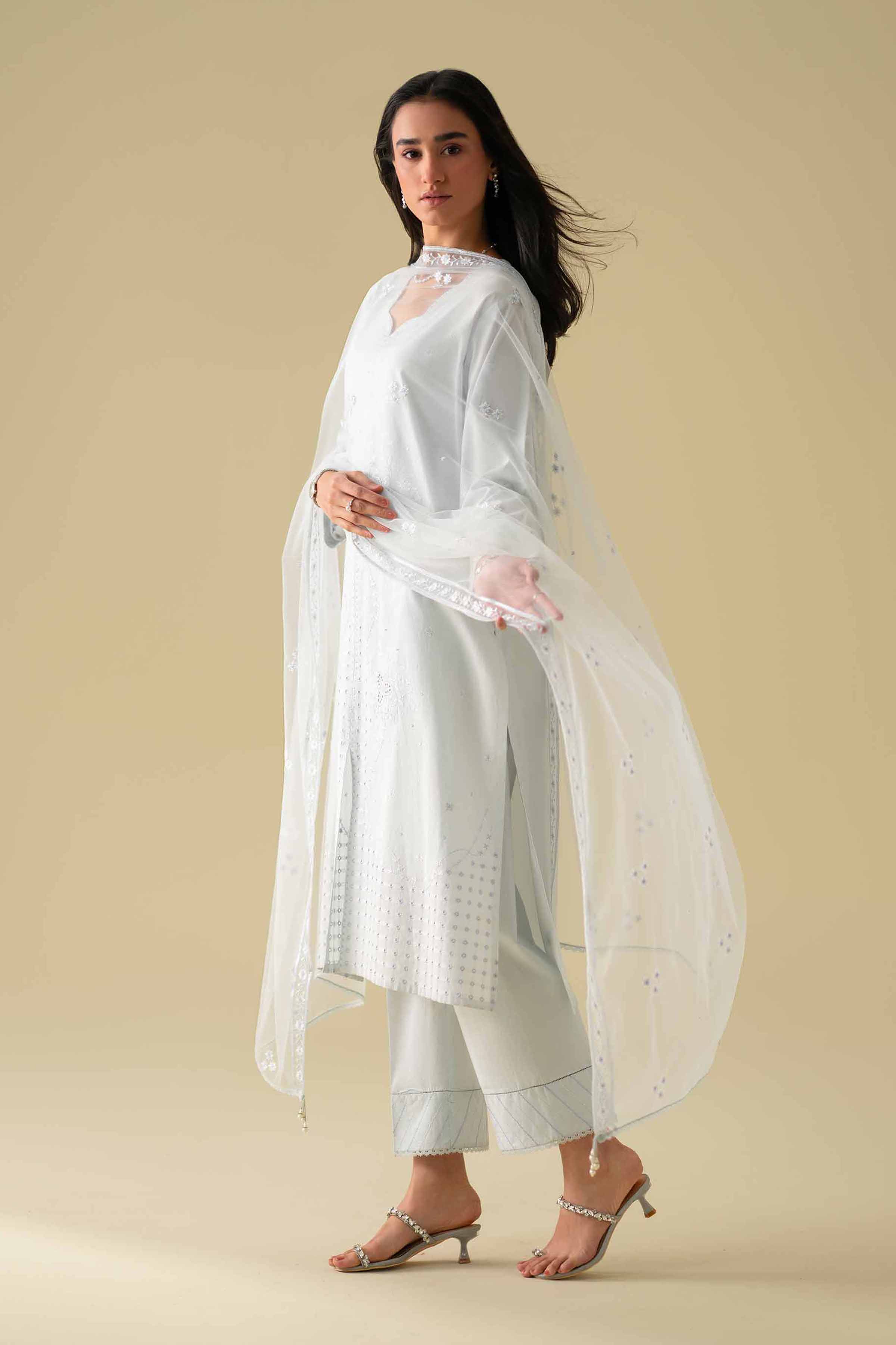 3 Piece - Embroidered Suit - KFE26-79