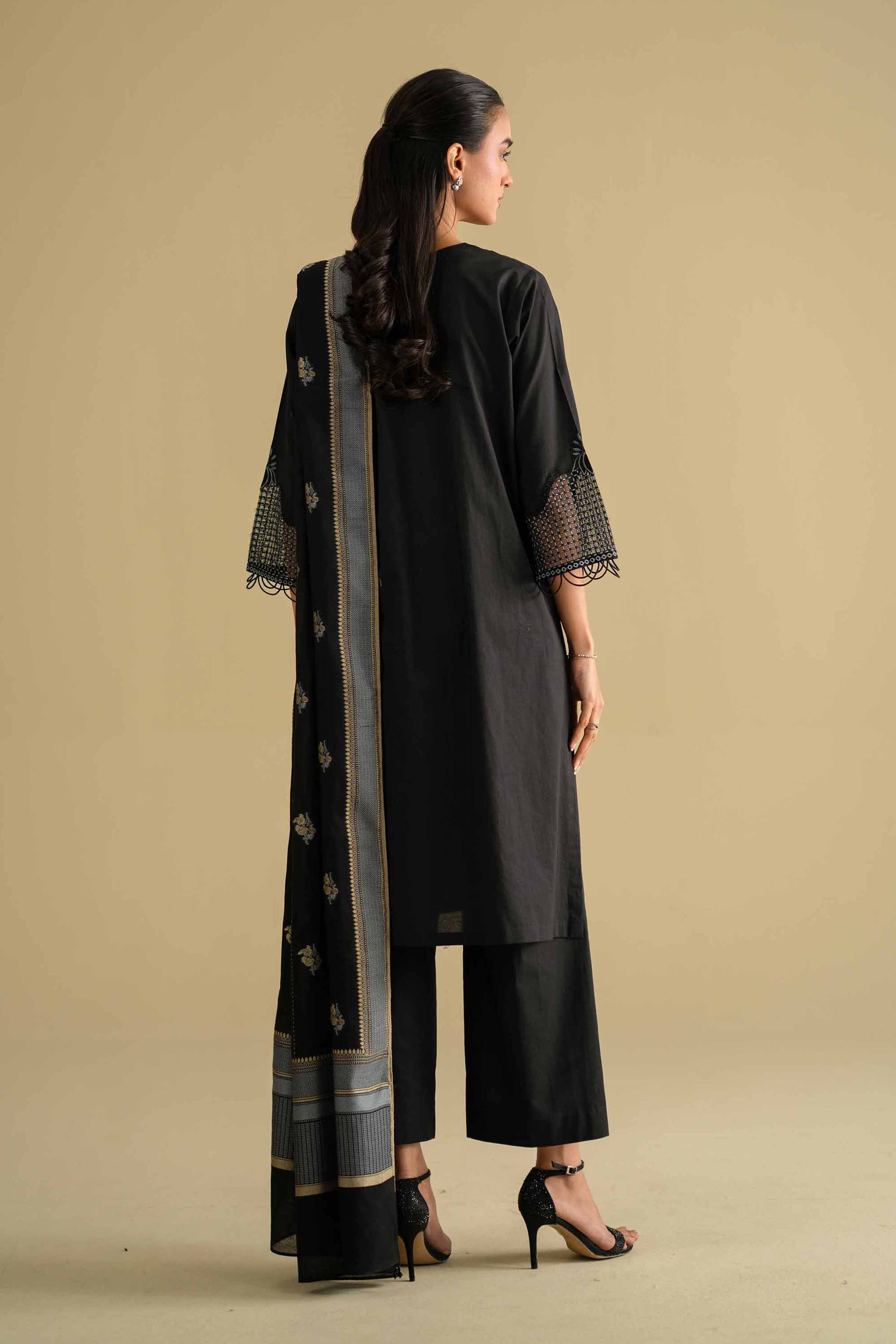 3 Piece - Embroidered Suit - KFE26-82
