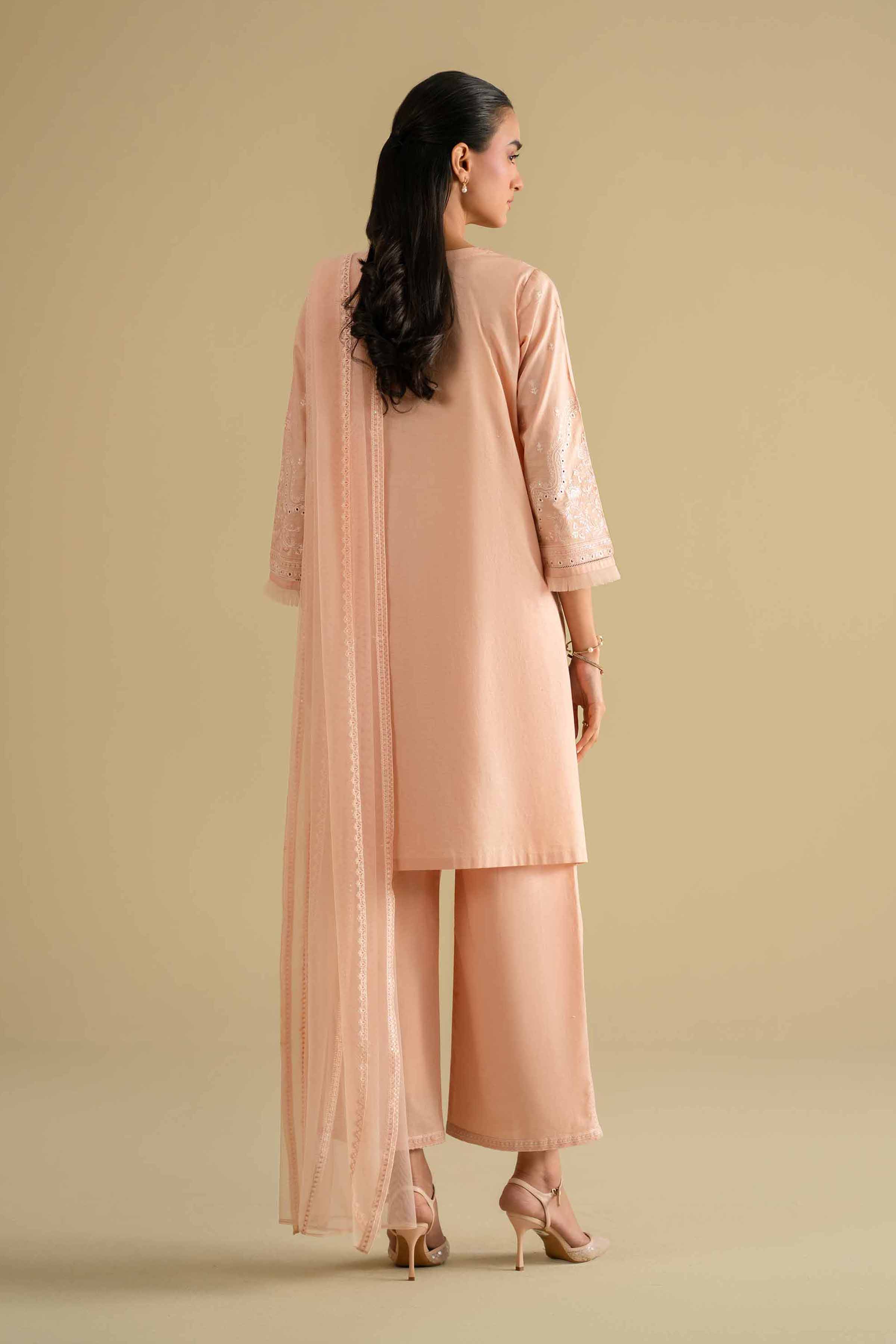 3 Piece - Embroidered Suit - KFE26-90