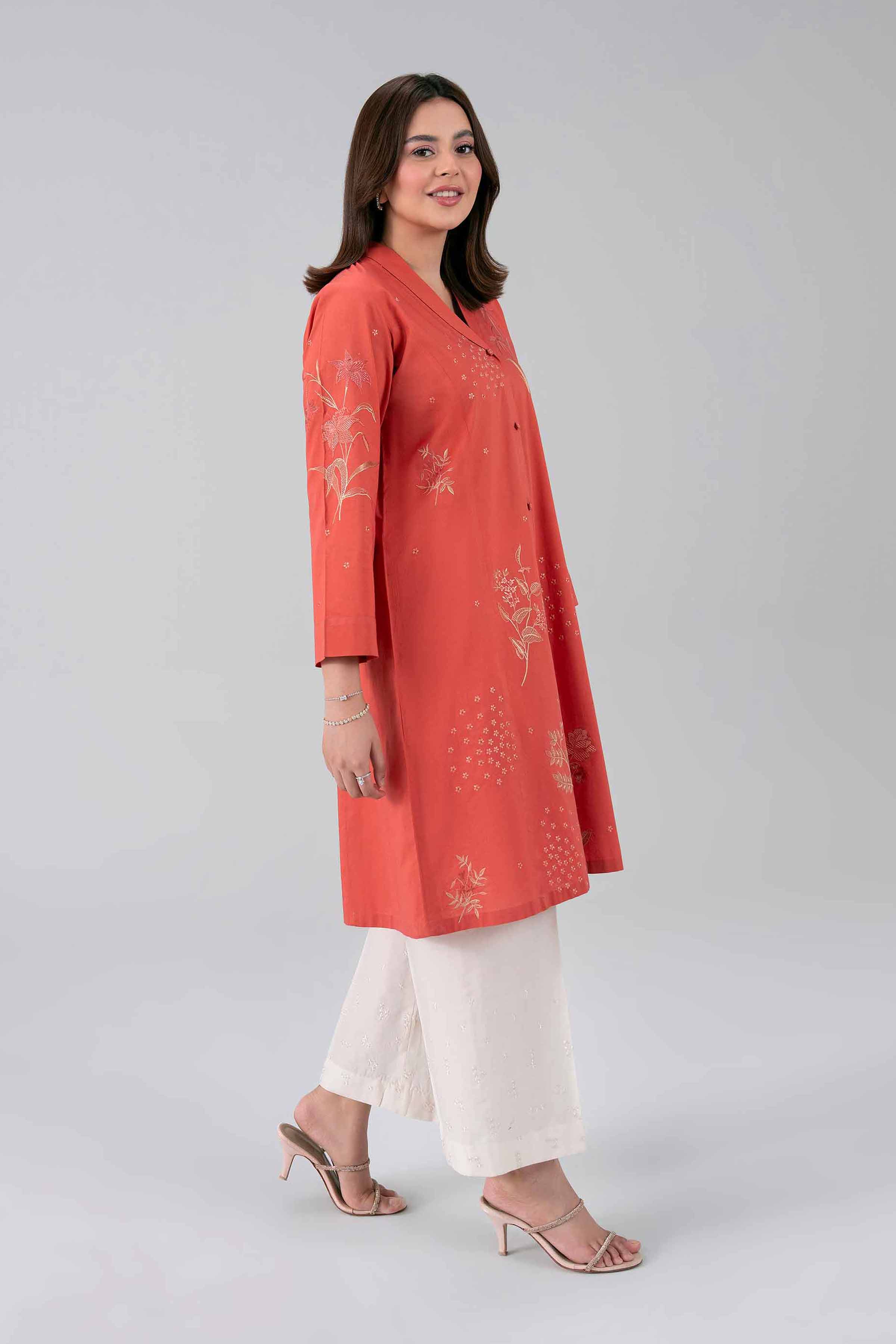 2 Piece - Embroidered Suit - KFS26-12