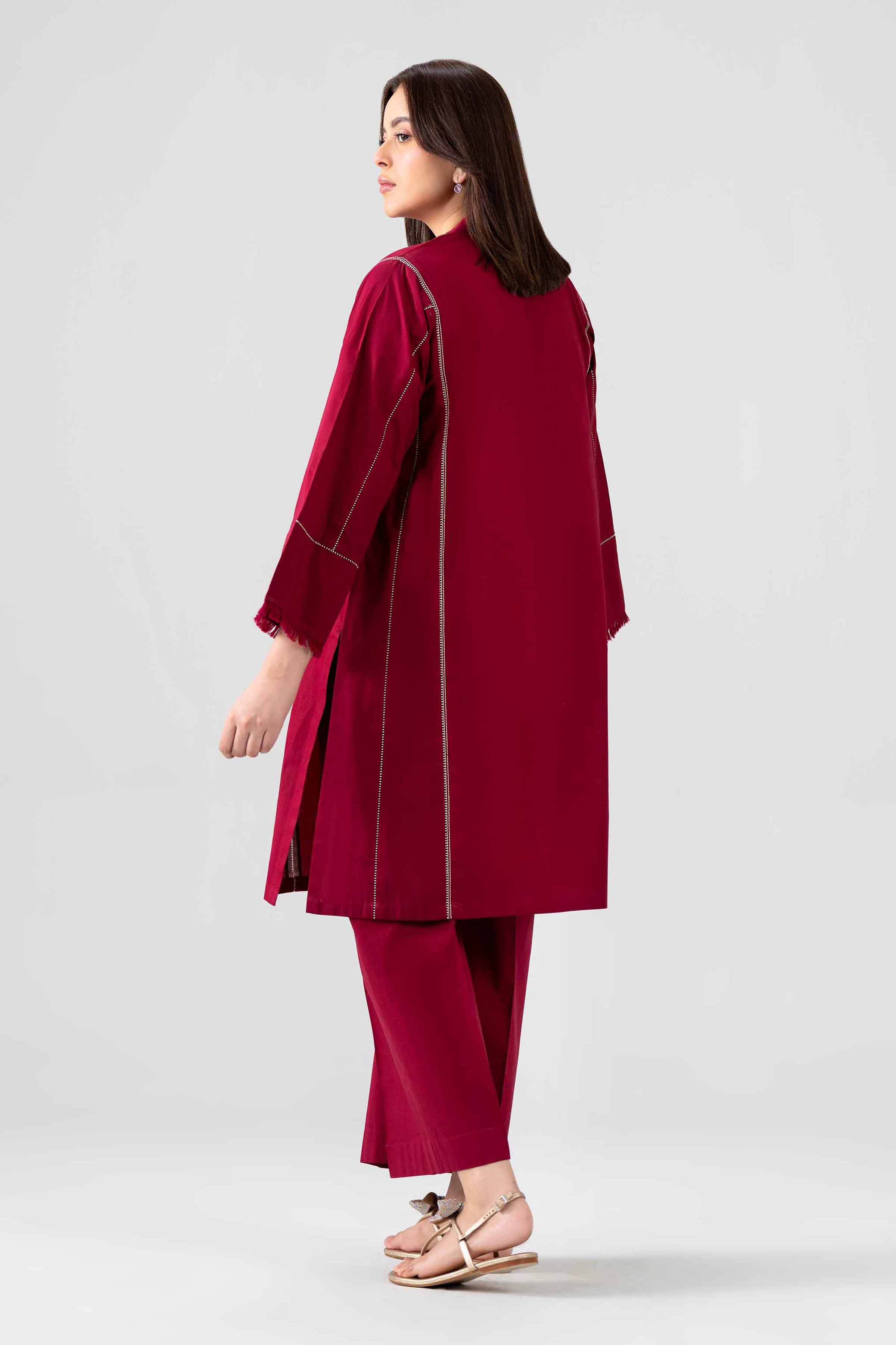 2 Piece - Embroidered Suit - KFS26-26